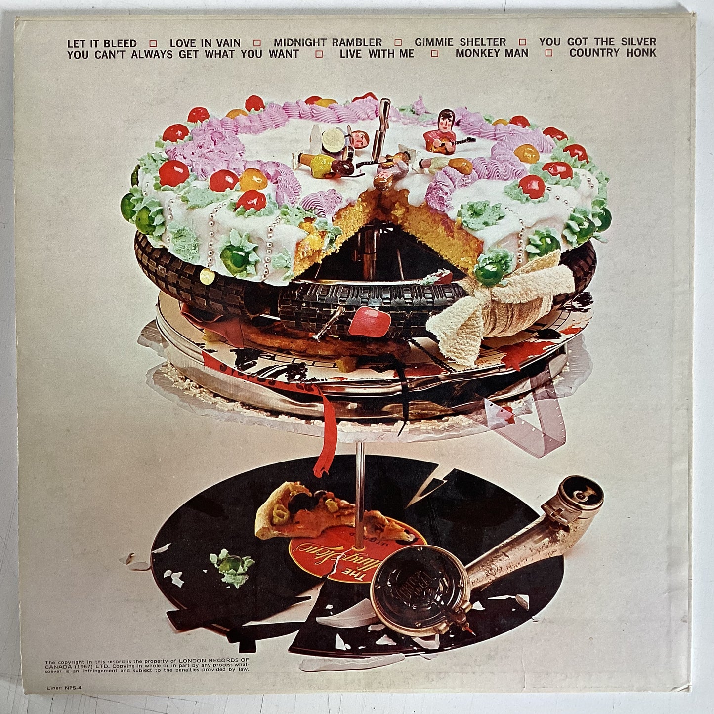 ROLLING STONES = LET IT BLEED (CDN 1969) (USED)