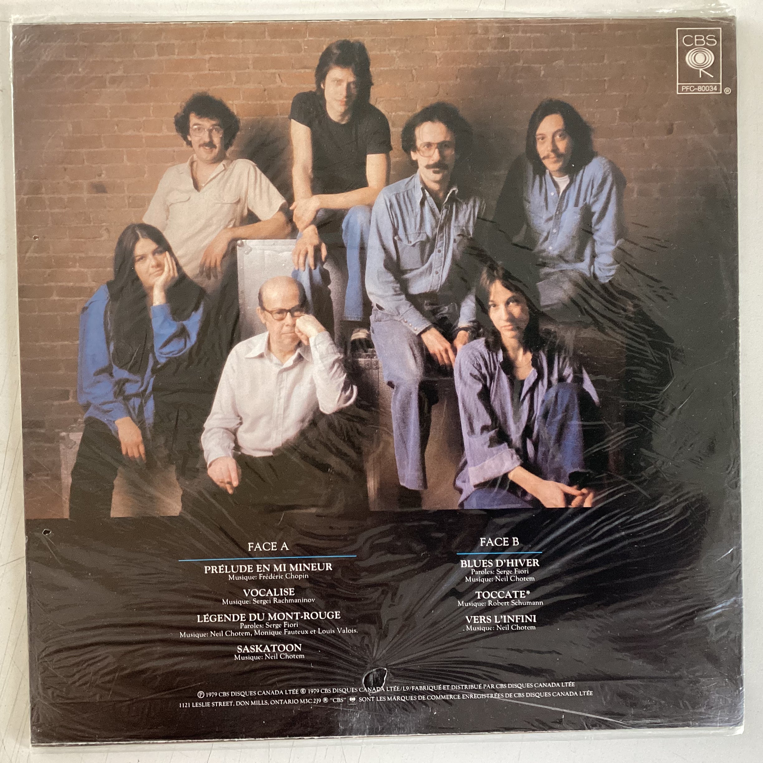 CHOTEM, NEIL = “LIVE” AU EL CASINO (CDN 1979) (SEALED)