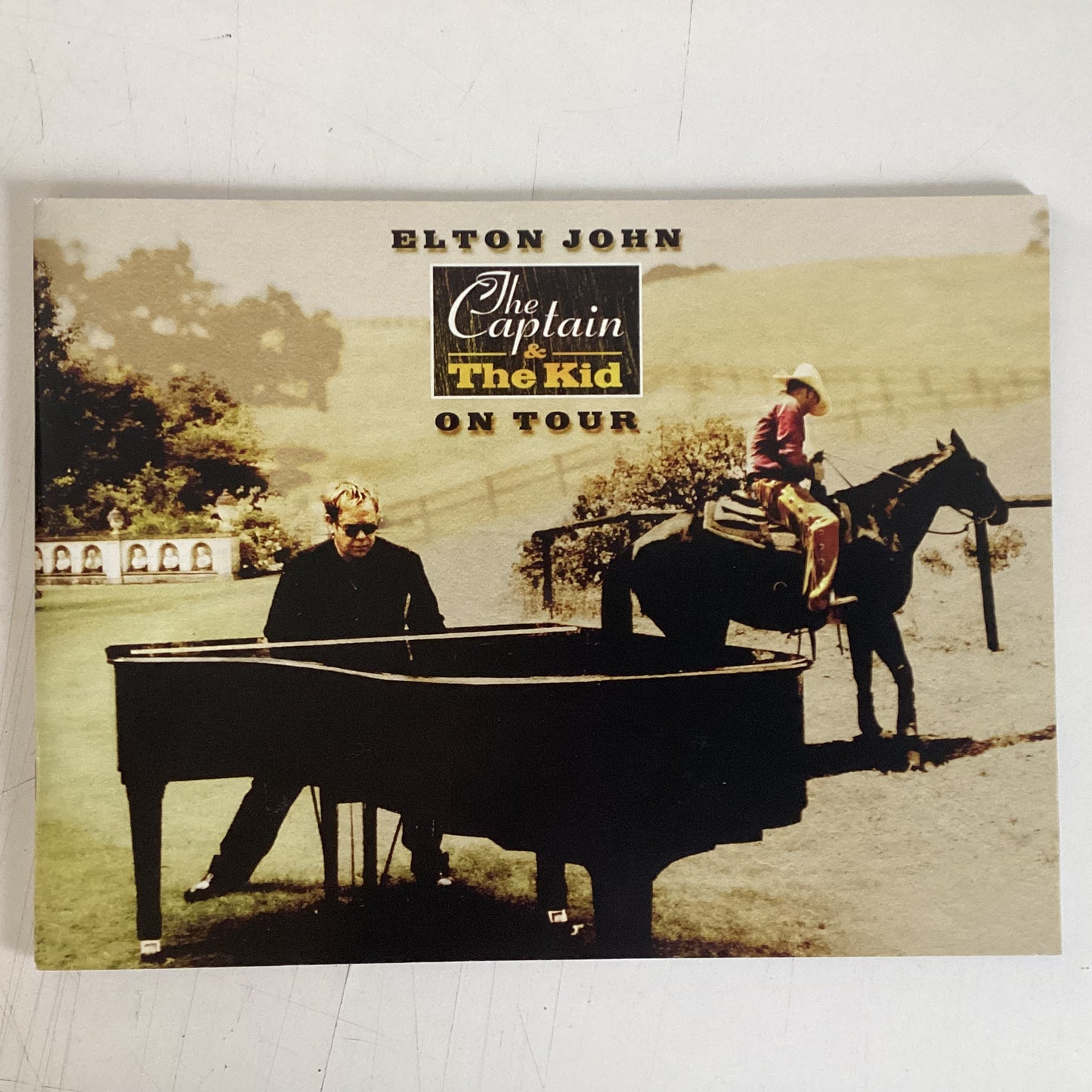 JOHN, ELTON = CAPTAIN & THE KID: ON TOUR (TOUR PROGRAM) (USED)