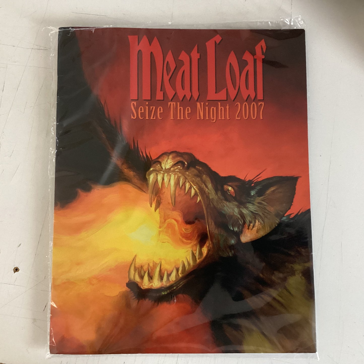 MEAT LOAF = SEIZE THE NIGHT 2007 (TOUR PROGRAM) (USED)