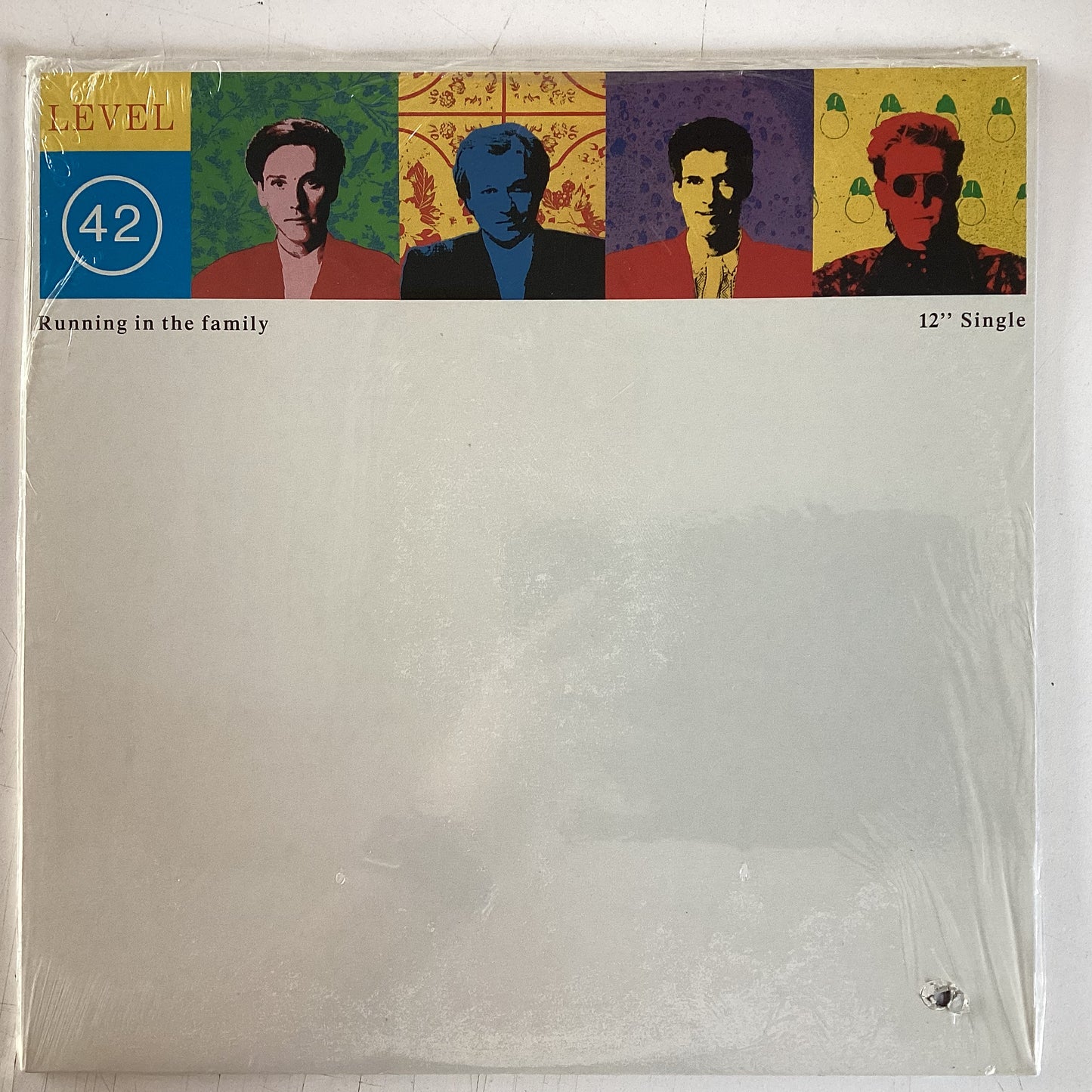 LEVEL 42 = RUNNING IN THE FAMILY (12 IN.) (CDN 1987) (SEALED)