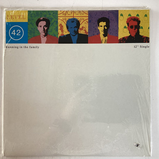 LEVEL 42 = RUNNING IN THE FAMILY (12 IN.) (CDN 1987) (SEALED)