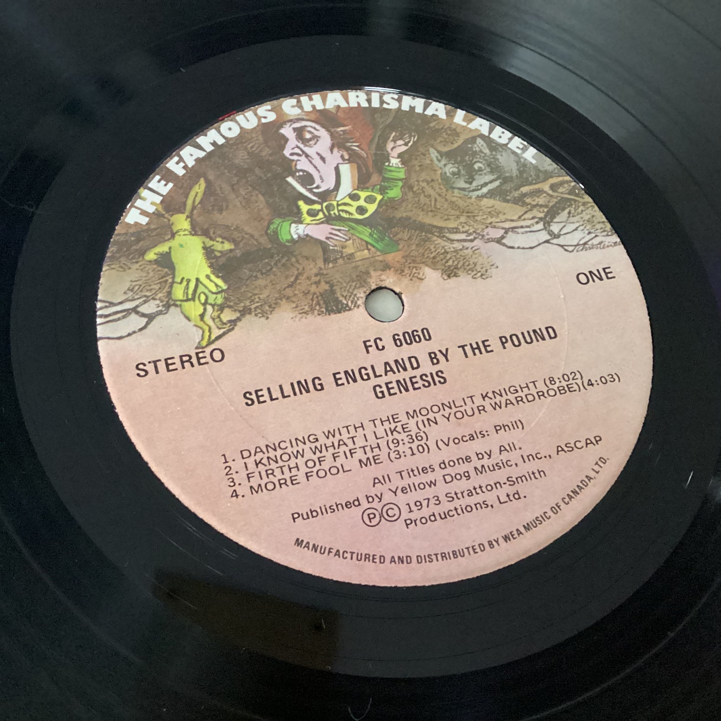 GENESIS = SELLING ENGLAND BY THE POUND (CDN 1973) (USED)