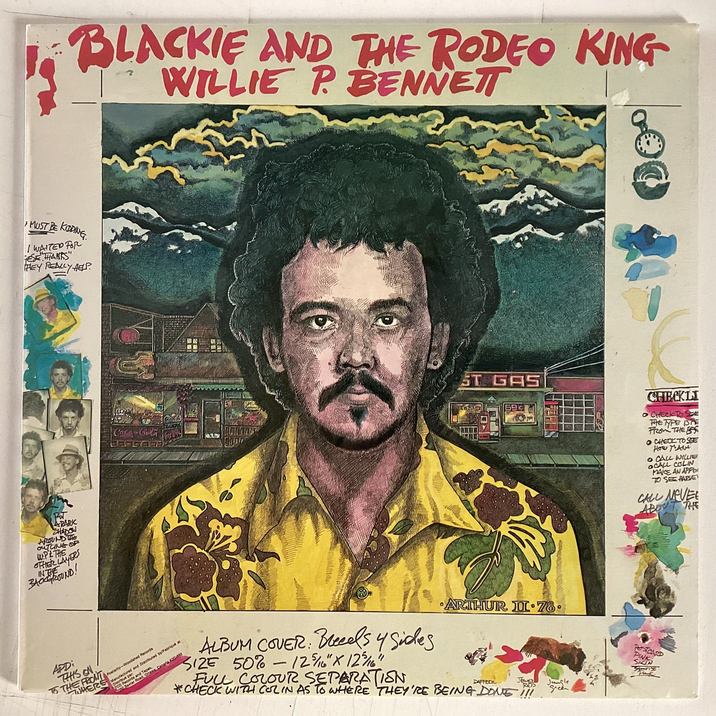 BENNETT, WILLIE P. = BLACKIE AND THE RODEO KING (CDN 1978) (SEALED)