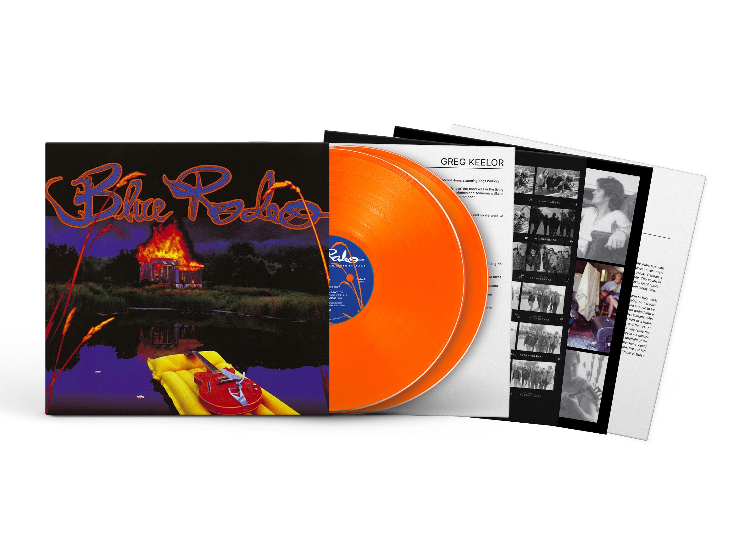 BLUE RODEO = FIVE DAYS IN JULY: DLX (2023 PRESSING) (180G/2LP/ORANGE)