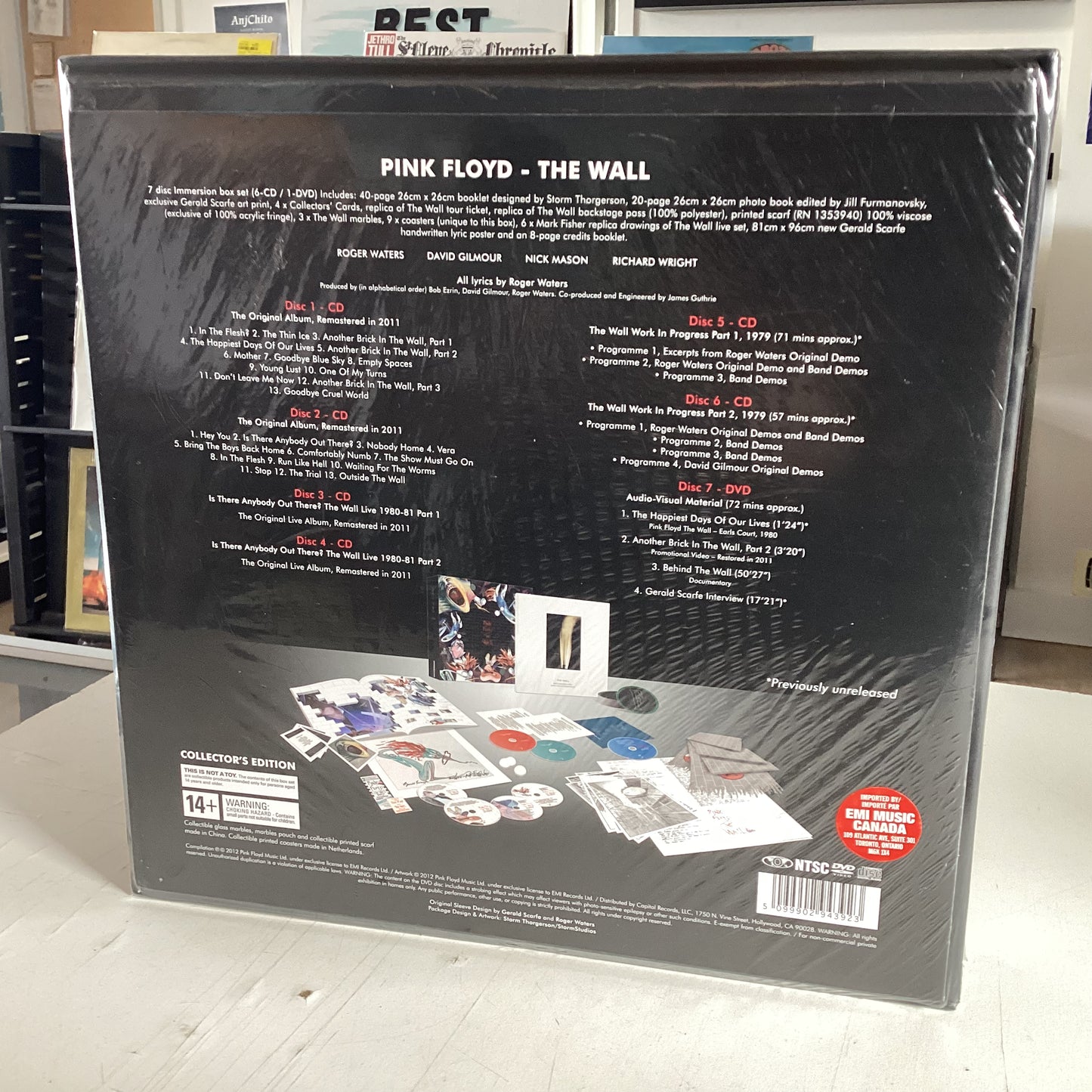 PINK FLOYD = WALL: IMMERSION SET (7CD)