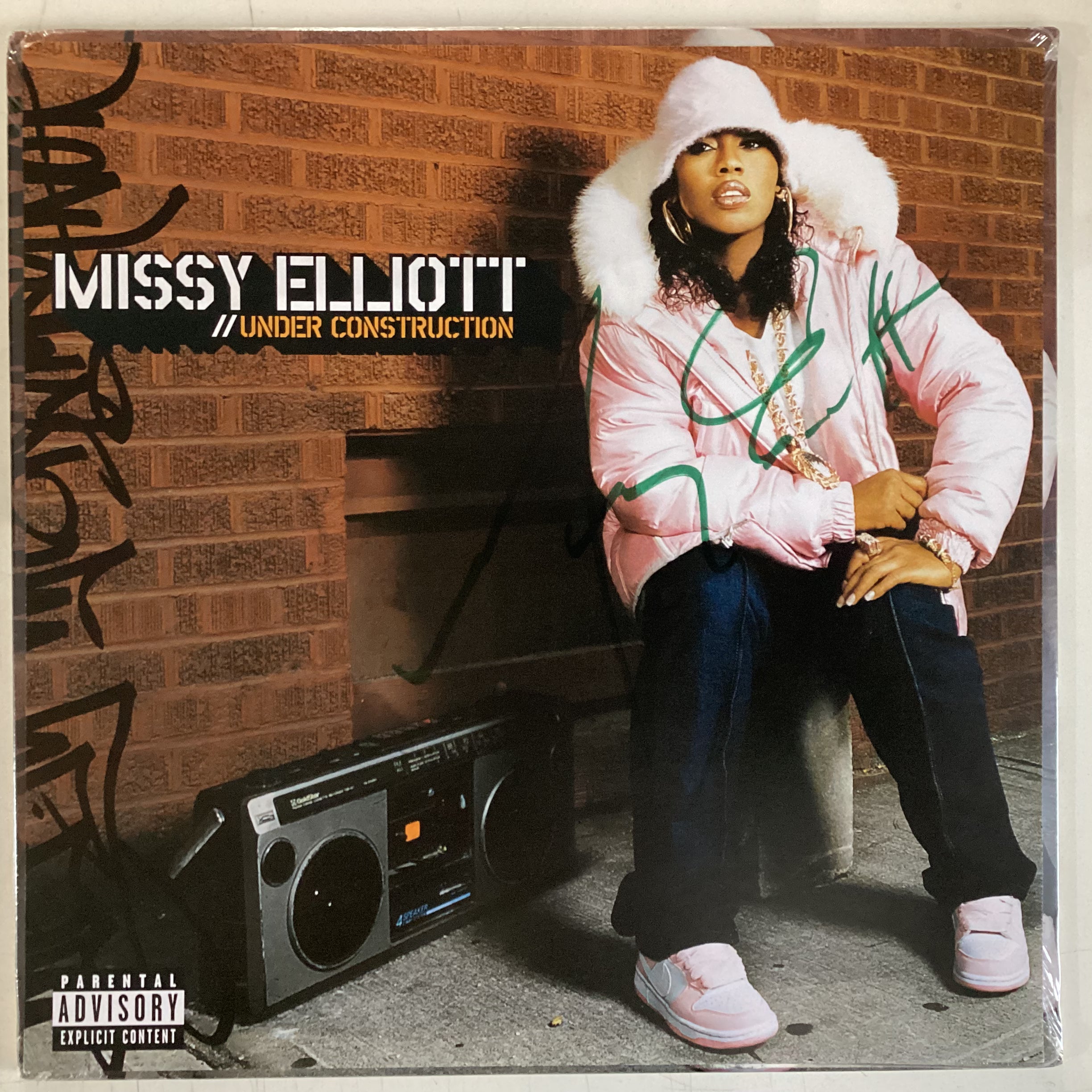 MISSY ELLIOTT = UNDER CONSTRUCTION (2LP/YELLOW/SIGNED)