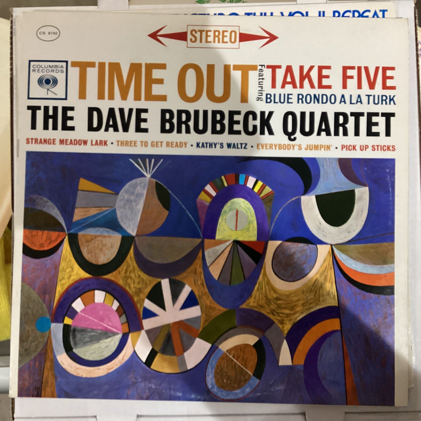 BRUBECK, DAVE QUARTET = TIME OUT (CDN 1970’S REISSUE) (USED)