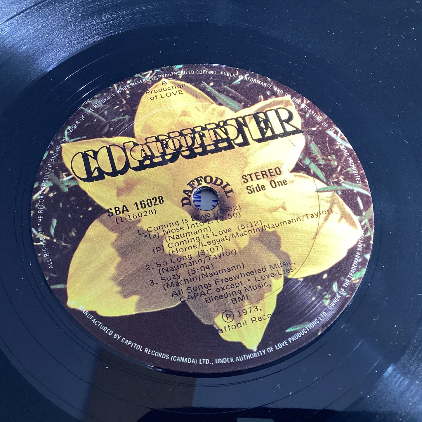 FOOT IN COLD WATER = SECOND FOOT IN COLD WATER (CDN 1973) (USED)