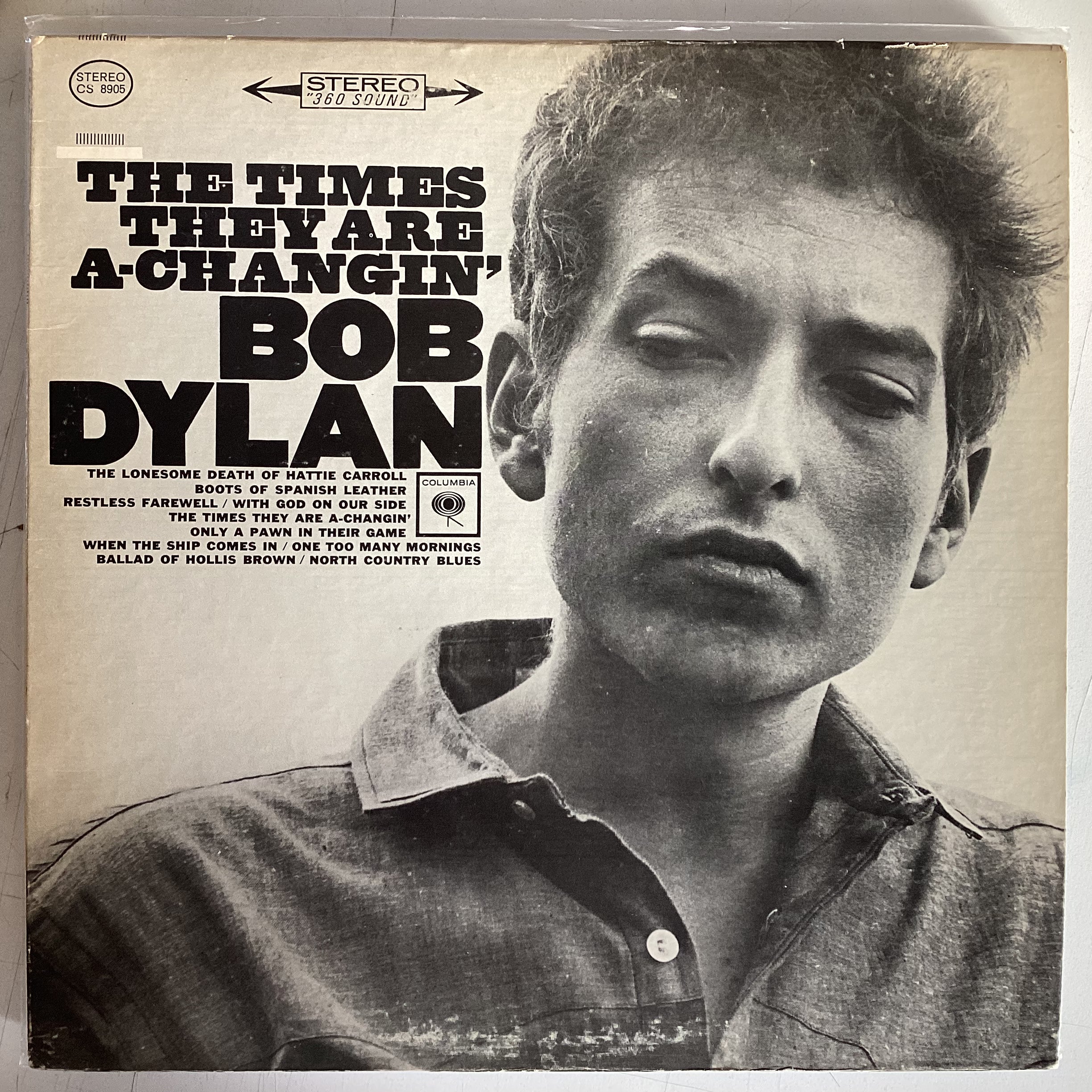 DYLAN, BOB = TIMES THEY ARE A-CHANGIN’ (CDN 1964) (USED)