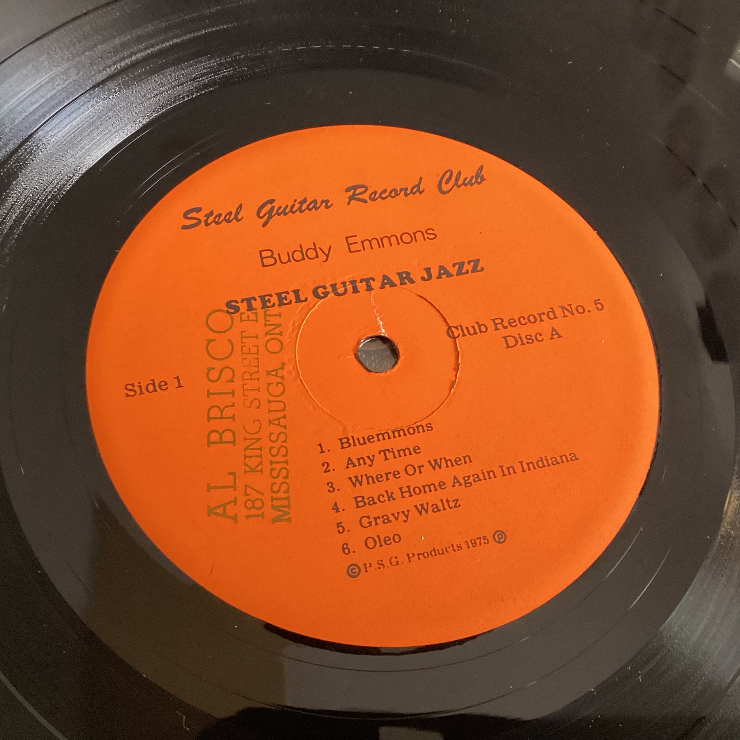 EMMONS, BUDDY = STEEL GUITAR JAZZ & FOUR WHEEL DRIVE (US 1975) (USED)