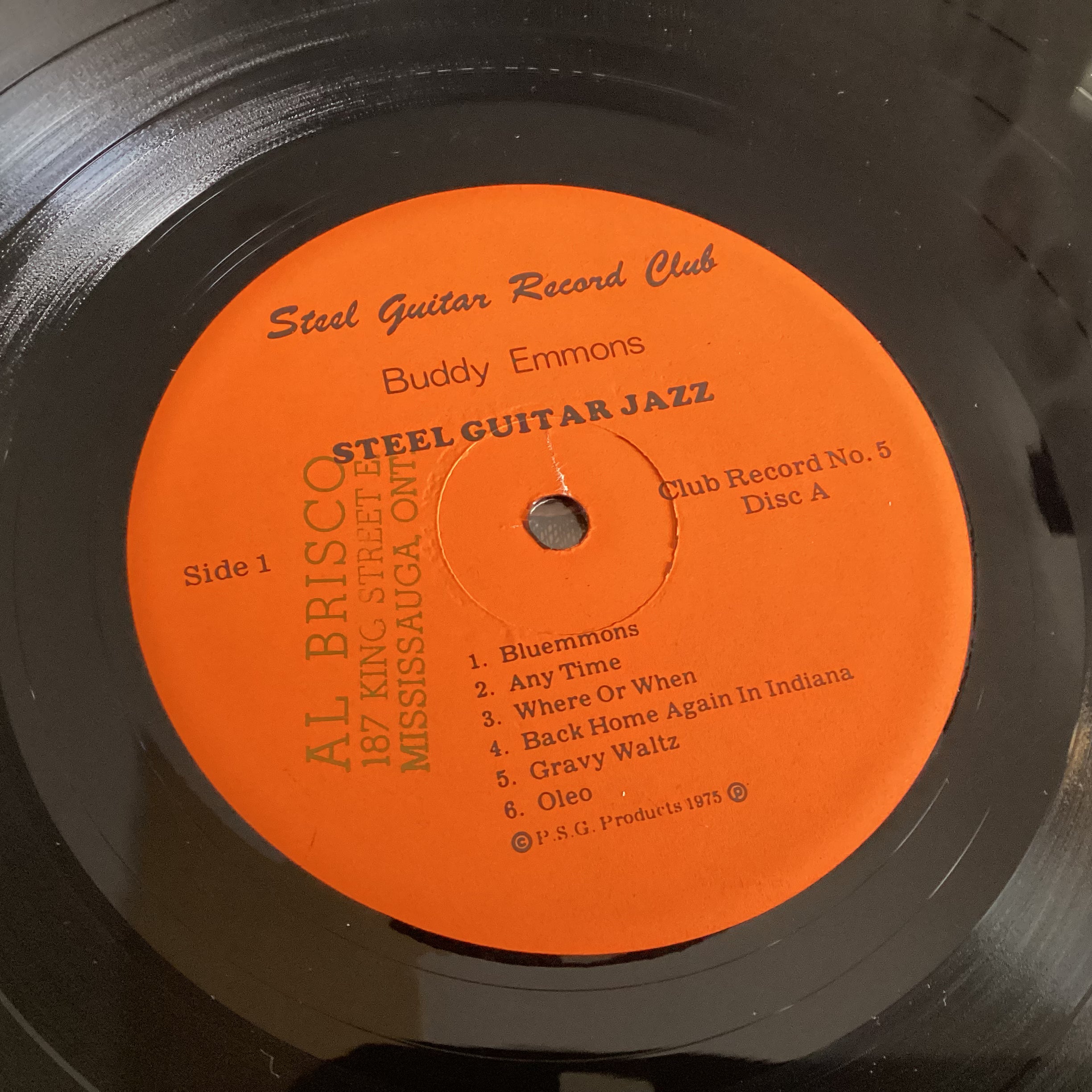 EMMONS, BUDDY = STEEL GUITAR JAZZ & FOUR WHEEL DRIVE (US 1975) (USED)