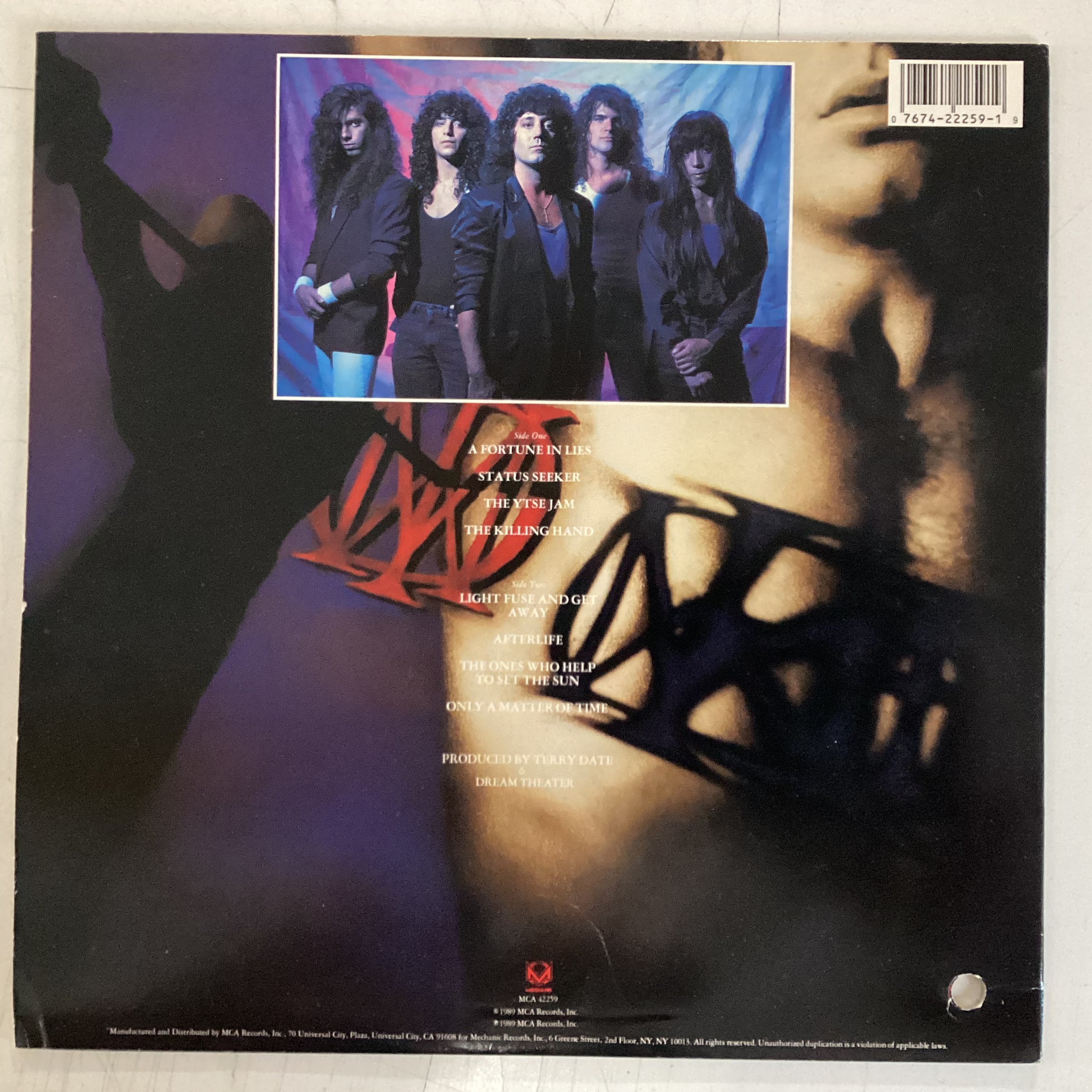 DREAM THEATER = WHEN DREAM AND DAY UNITE (US 1989) (USED)