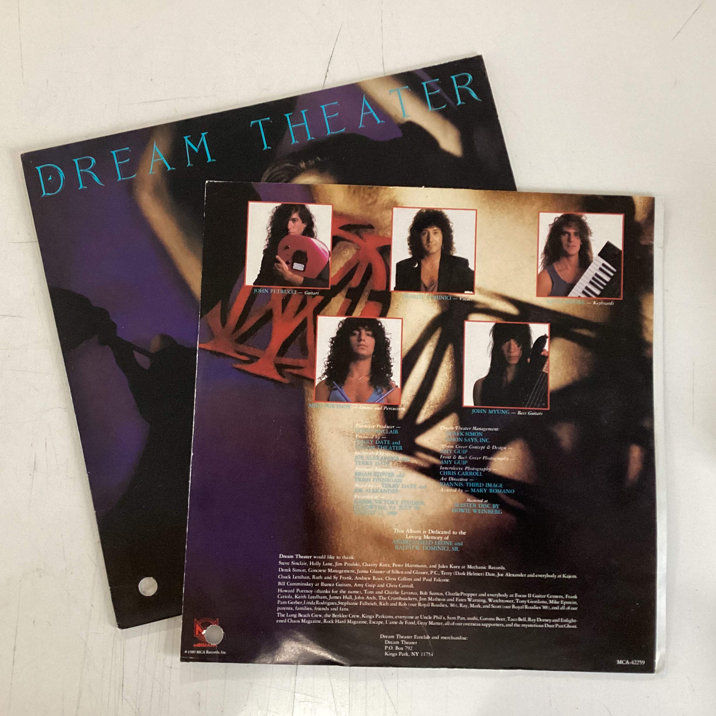 DREAM THEATER = WHEN DREAM AND DAY UNITE (US 1989) (USED)