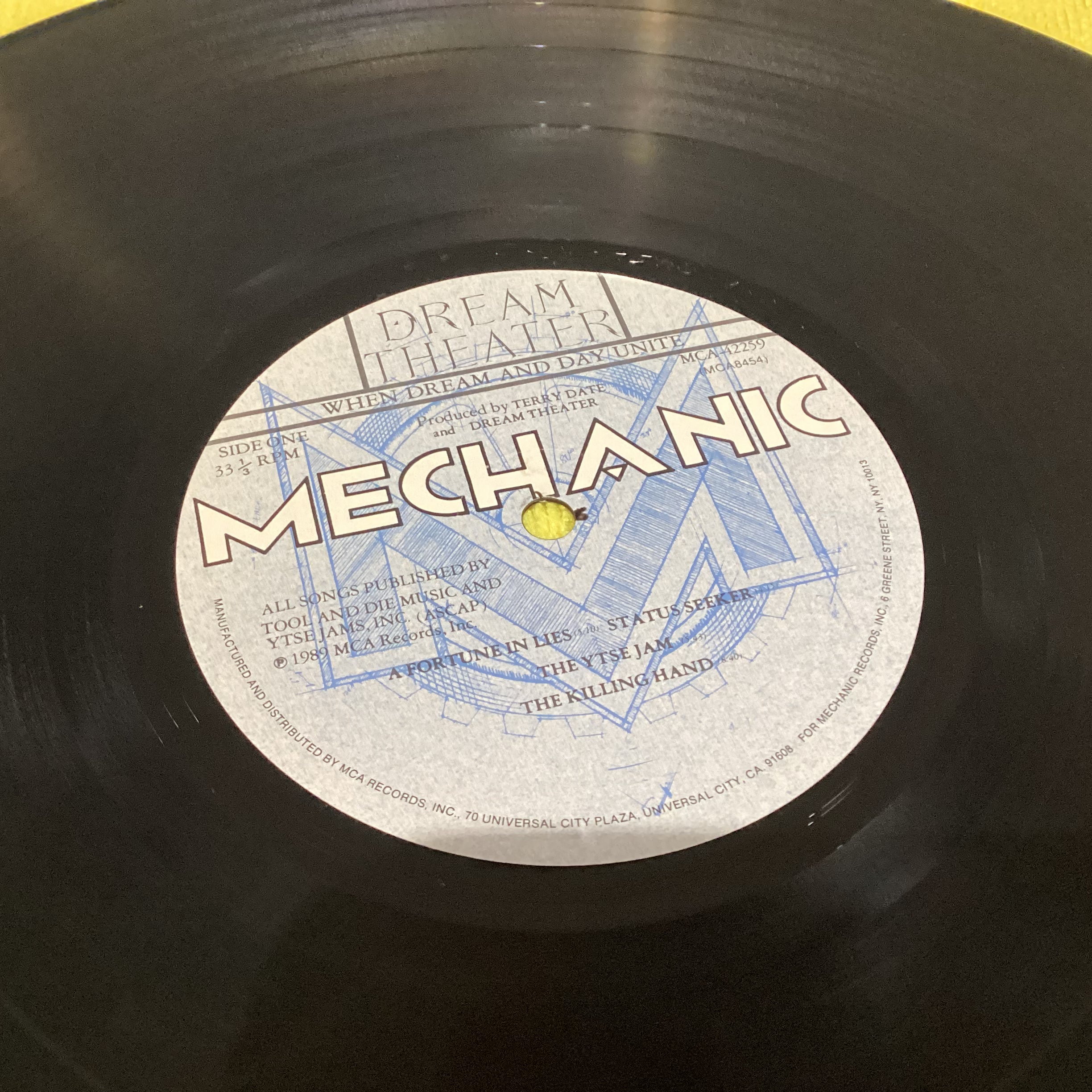 DREAM THEATER = WHEN DREAM AND DAY UNITE (US 1989) (USED)