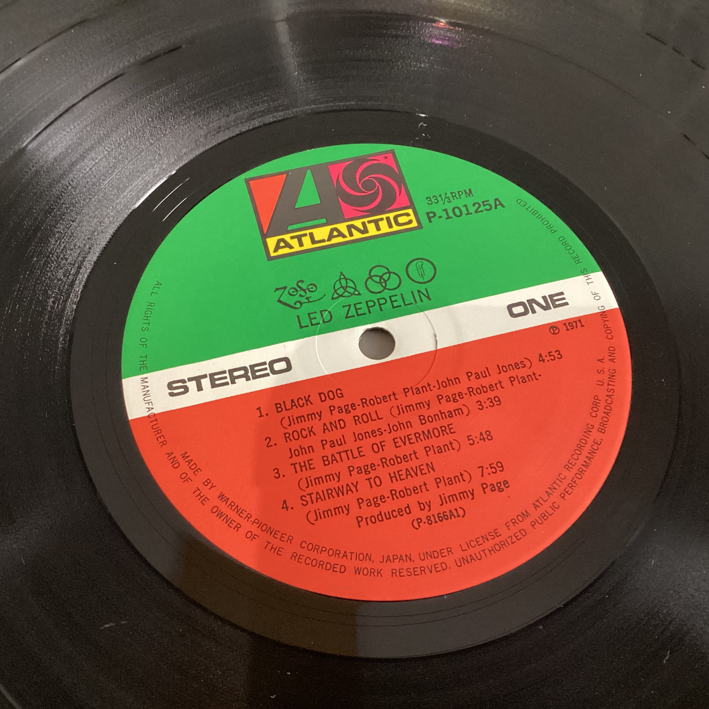 LED ZEPPELIN = IV (JAPAN 1976 REISSUE) (USED)