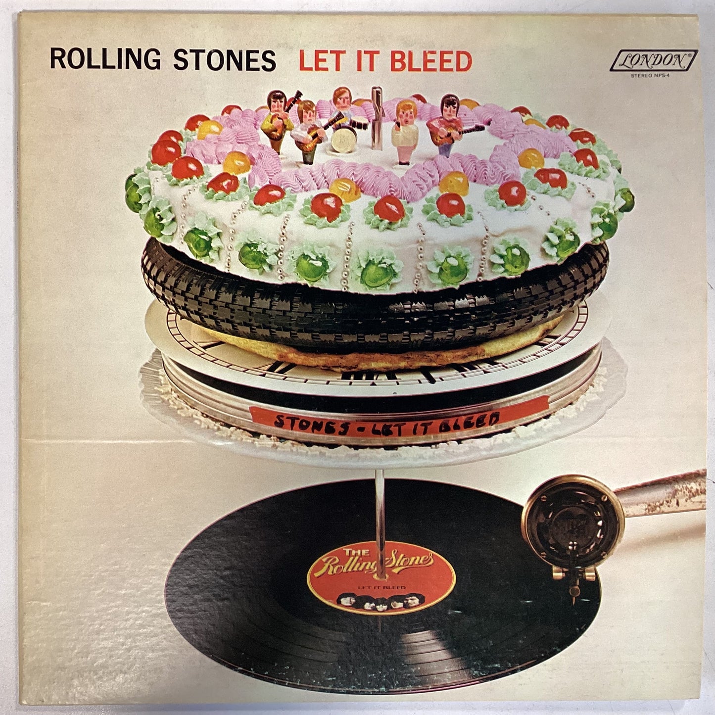 ROLLING STONES = LET IT BLEED (CDN 1970s REISSUE) (USED)