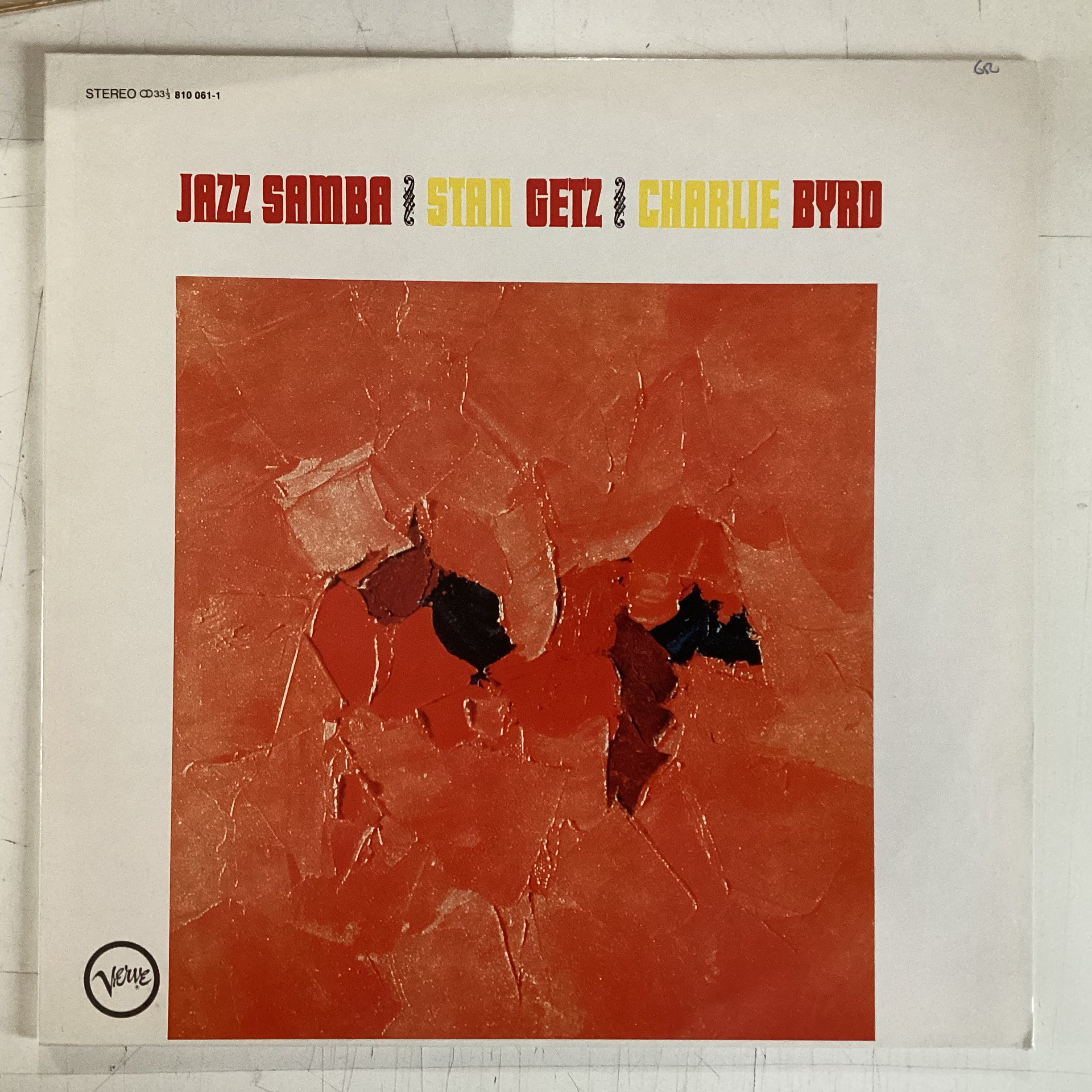 GETZ, STAN / BYRD, CHARLIE = JAZZ SAMBA (HOLLAND 1980s REISSUE) (USED)