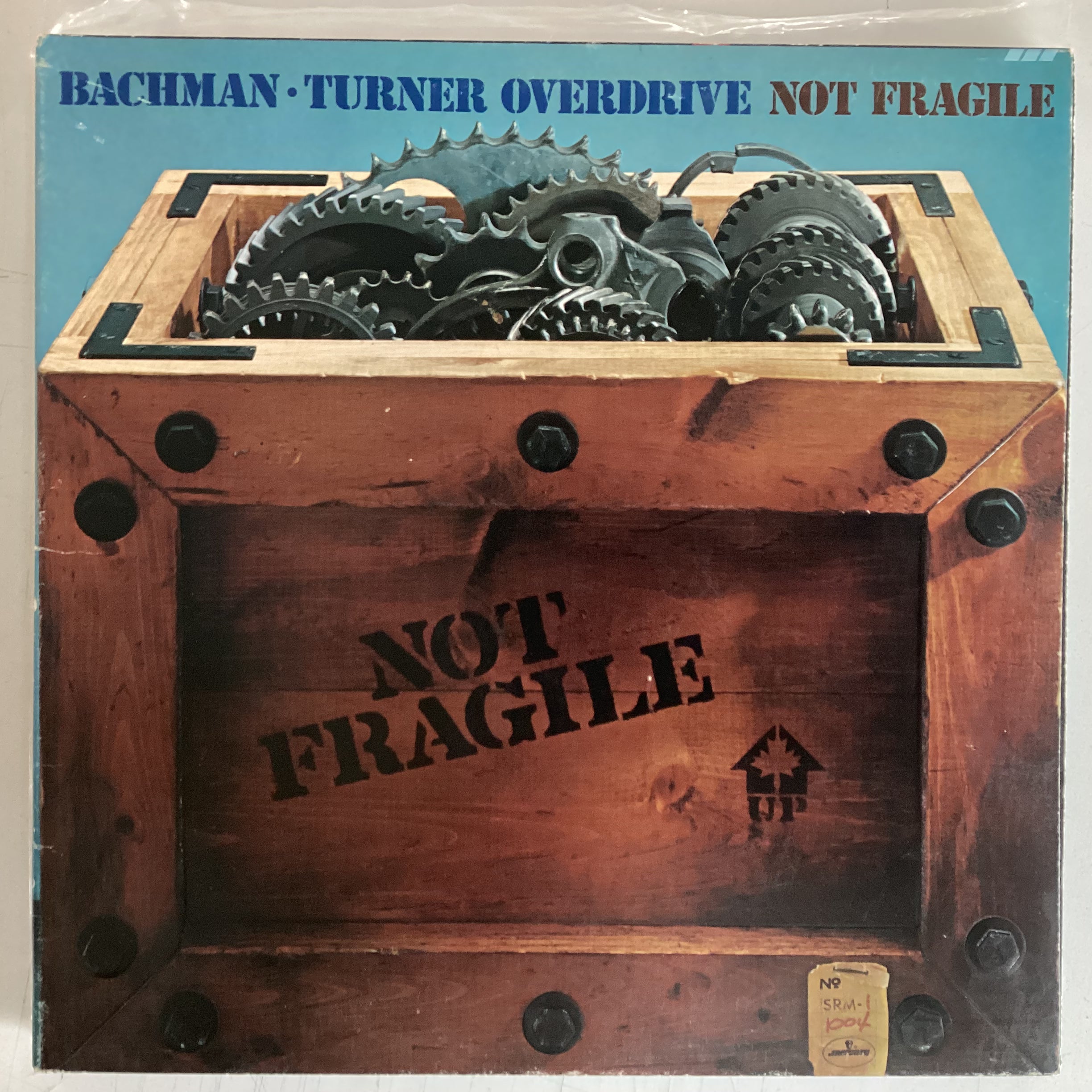 BACHMAN-TURNER OVERDRIVE (BTO) = NOT FRAGILE (USA 1974) (USED)