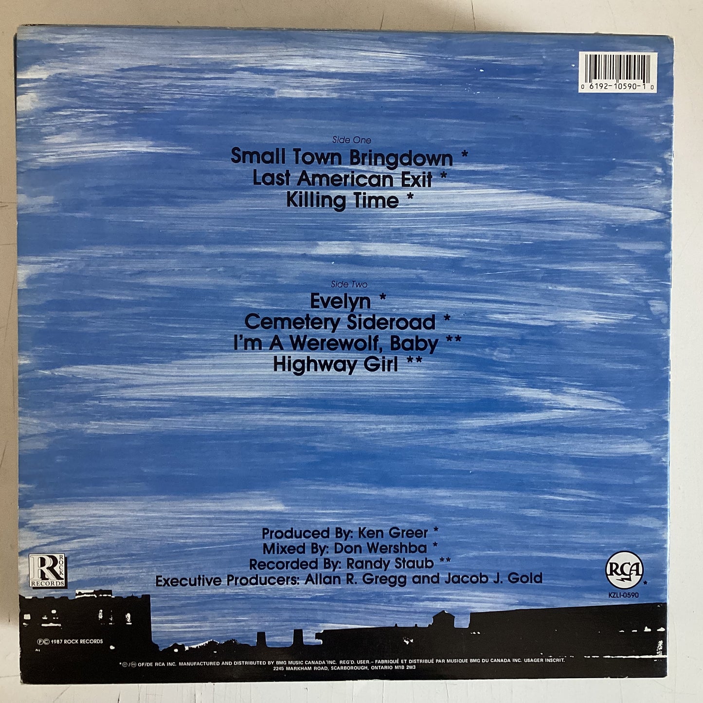 TRAGICALLY HIP = TRAGICALLY HIP (CDN 1987) (USED)