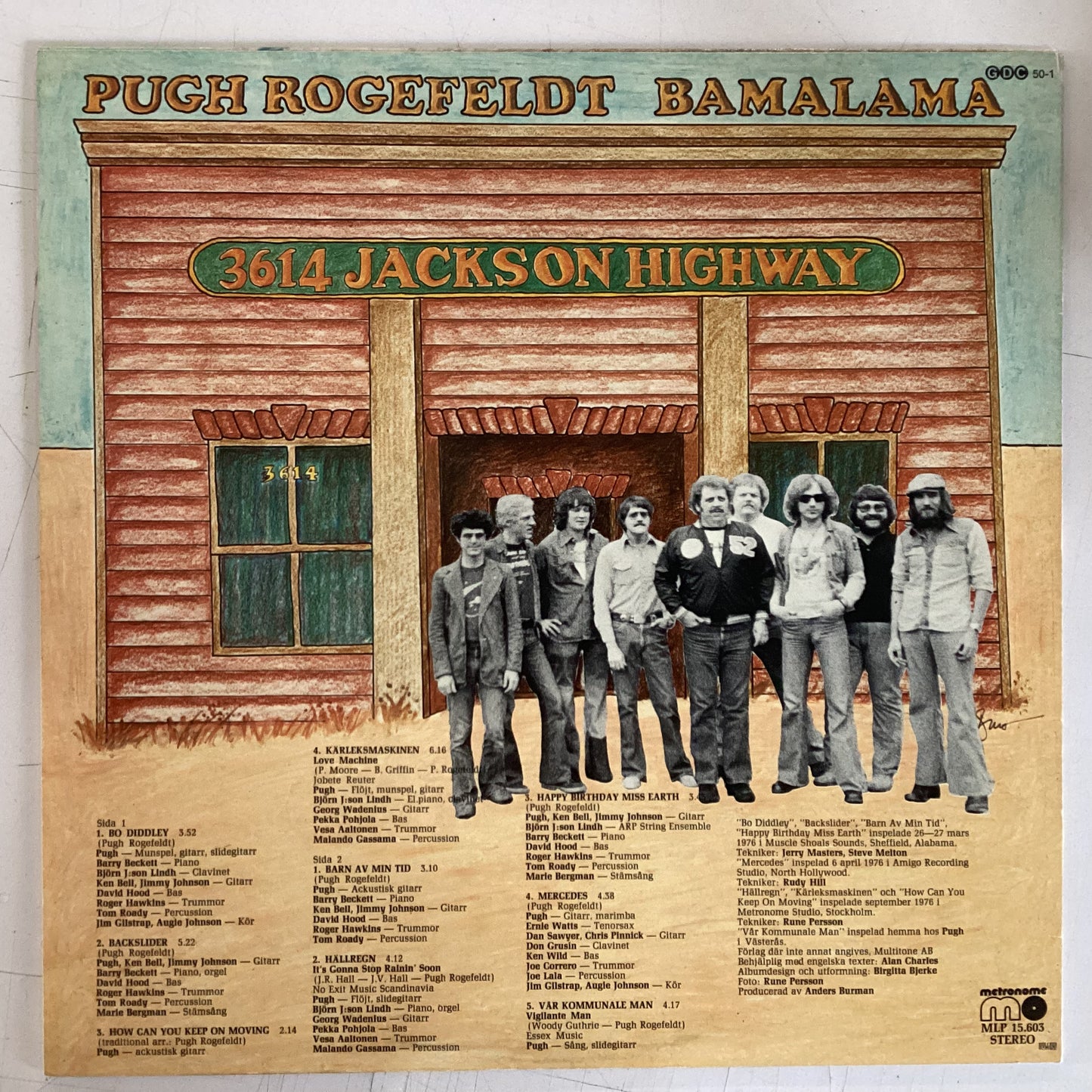 ROGEFELDT, PUGH = BAMALAMA (SWEDEN 1977) (USED)