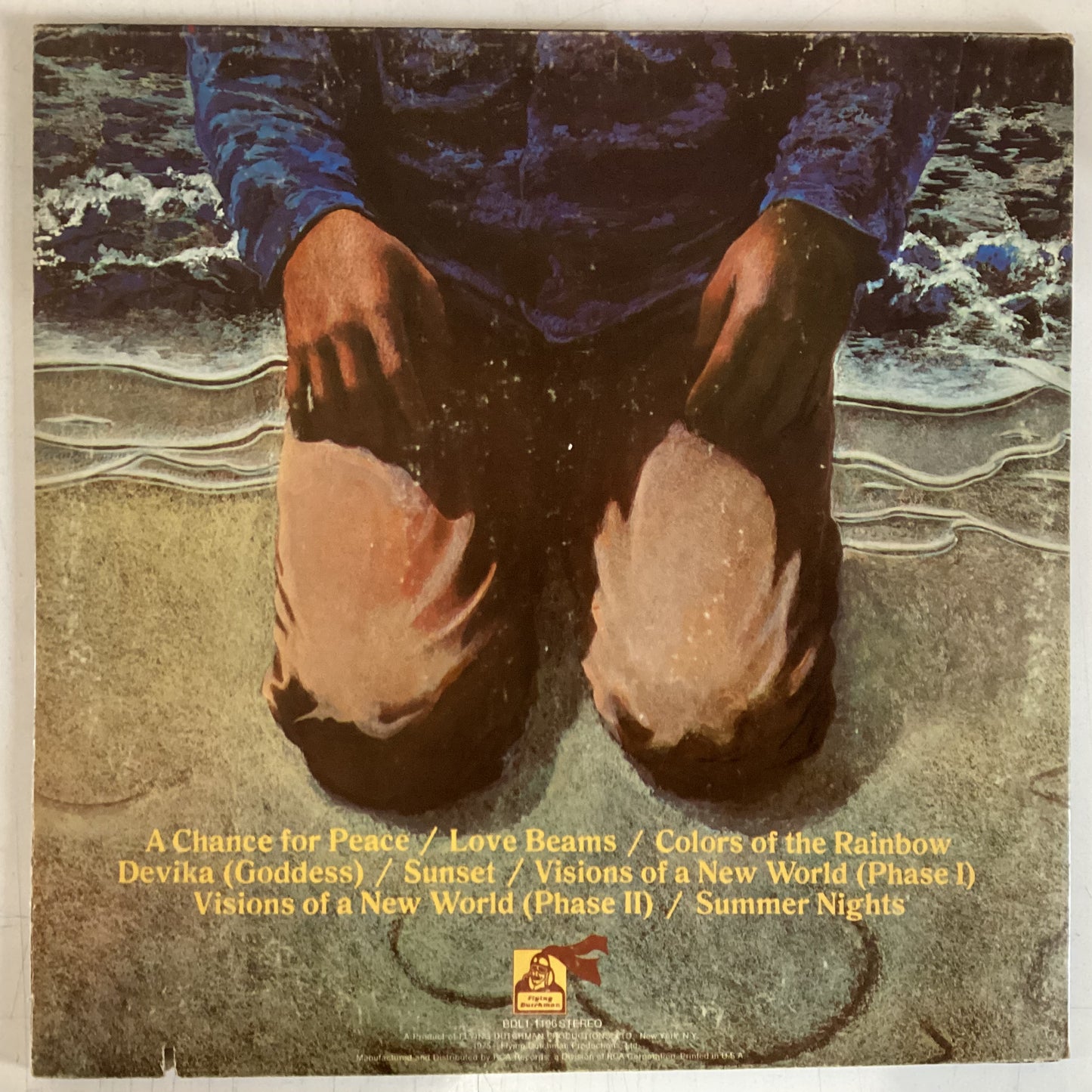 SMITH, LONNIE LISTON & THE COSMIC ECHOES = VISIONS OF A NEW WORLD (US 1975) (USED)