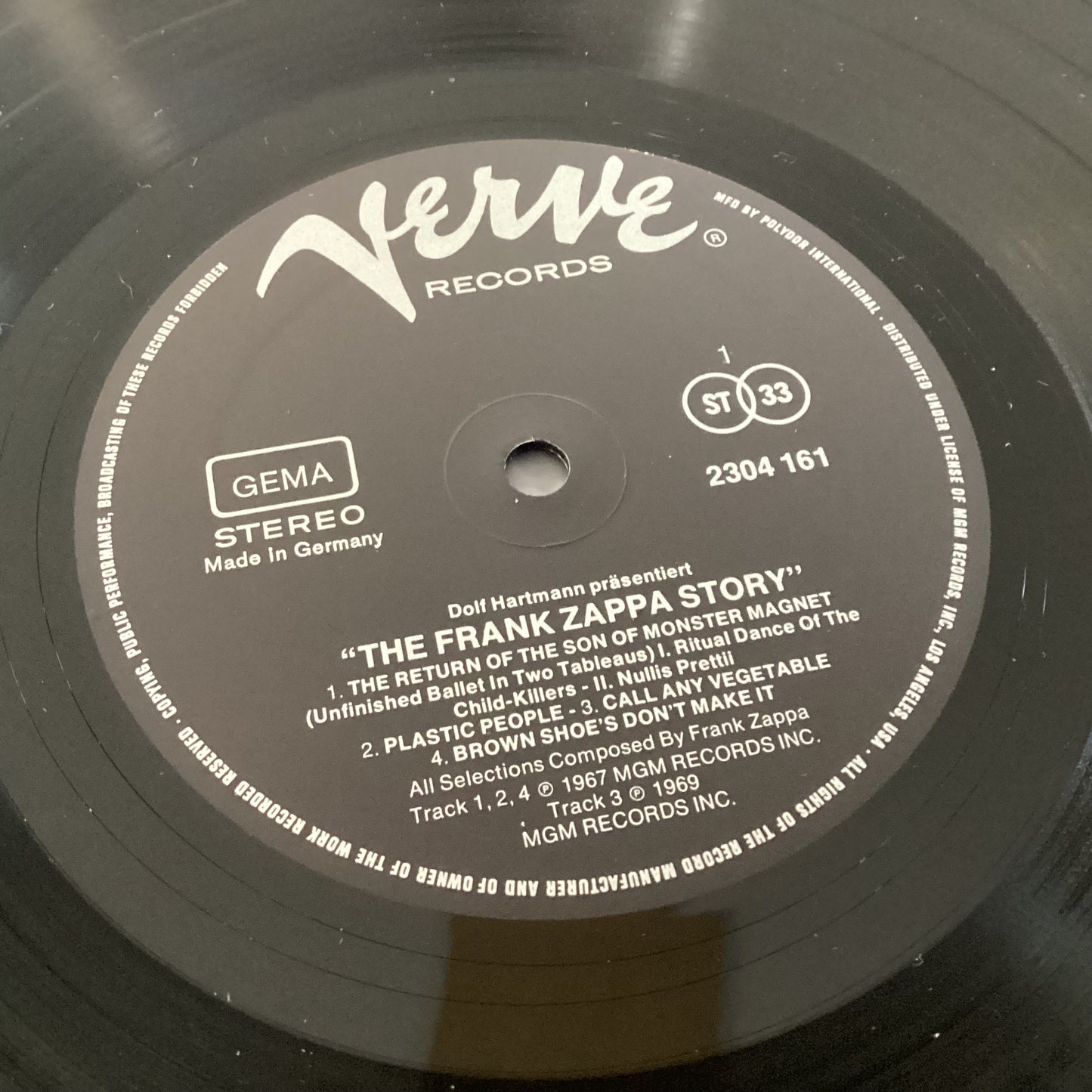 ZAPPA, FRANK = FRANK ZAPPA STORY (GERMANY 1973) (USED)