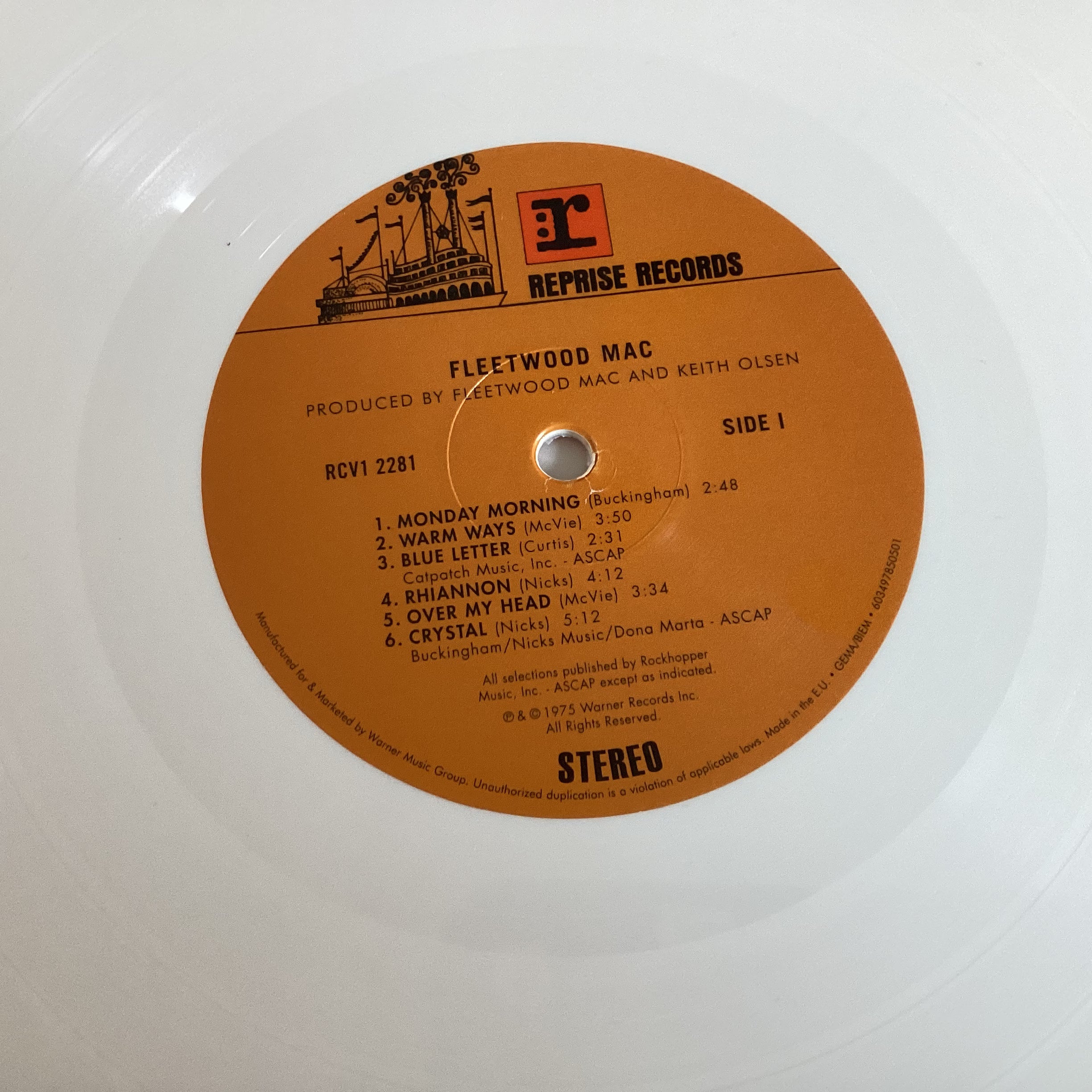 FLEETWOOD MAC = FLEETWOOD MAC (US 2019/WHITE) (USED)