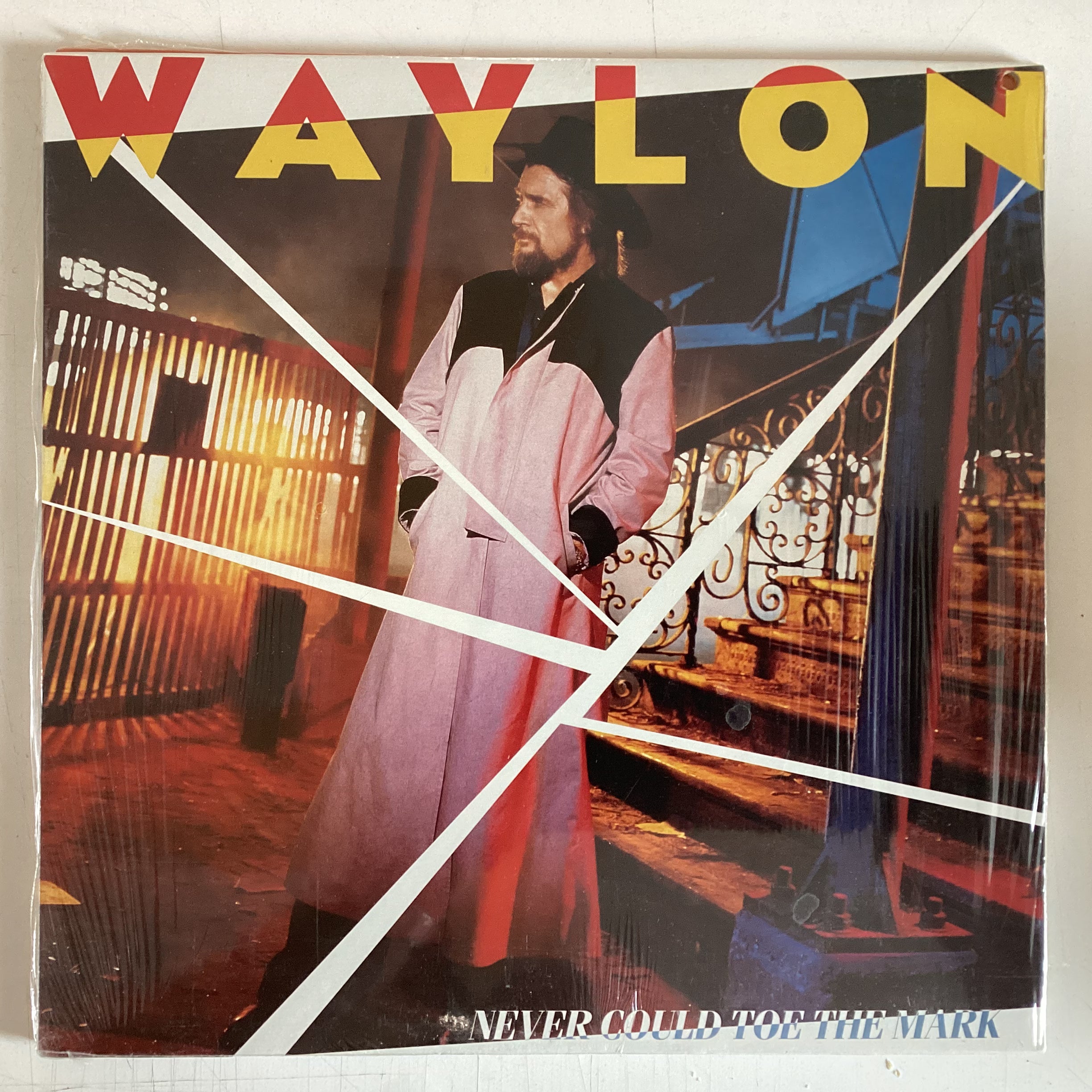 JENNINGS, WAYLON = NEVER COULD TOE THE MARK (CDN 1984) (SEALED)