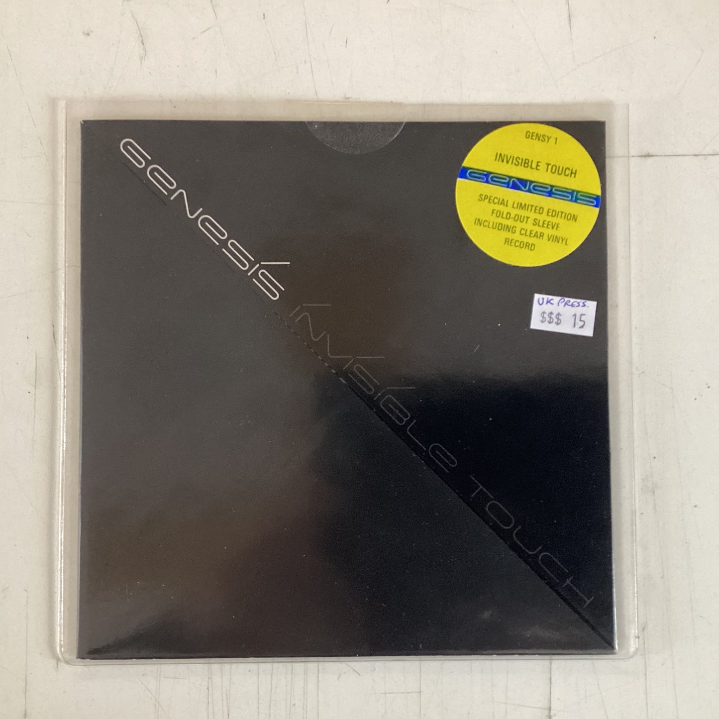 GENESIS = INVISIBLE TOUCH (7 IN.) (UK 1986) (USED)