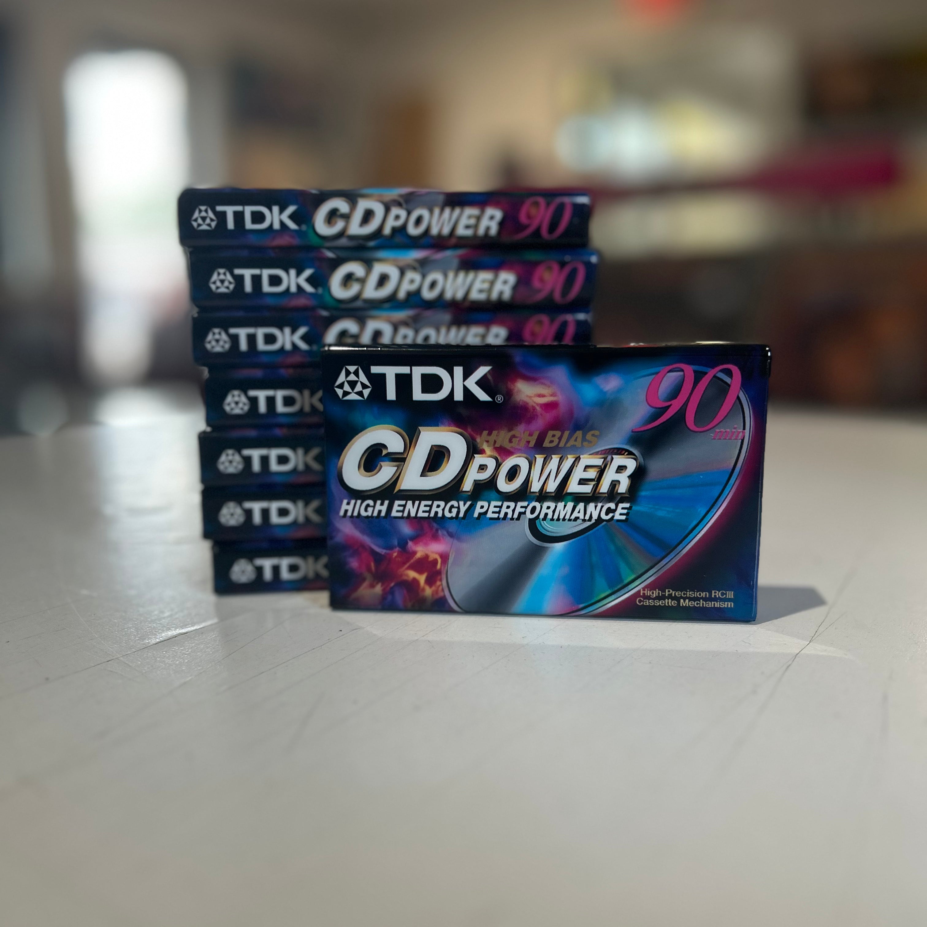 TDK CD POWER 90 CASSETTE (BLANK)