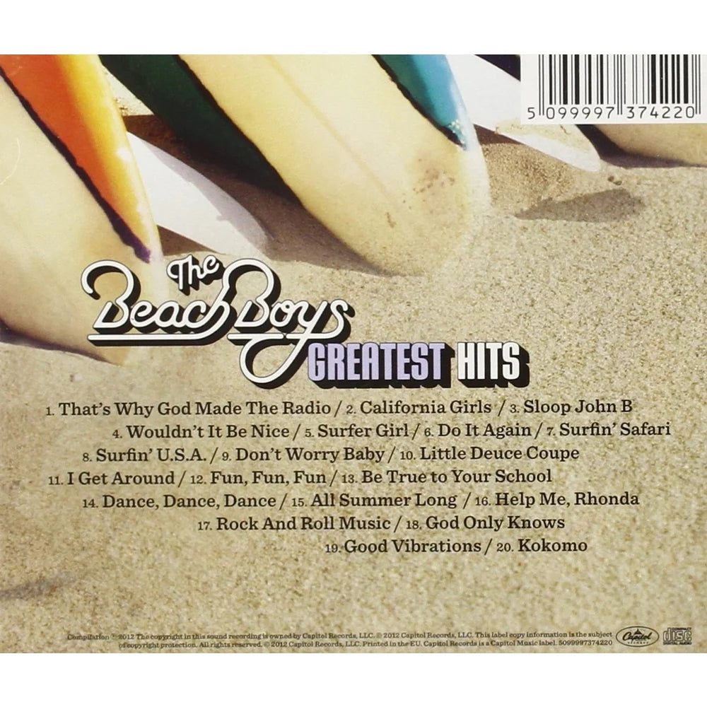 BEACH BOYS = GREATEST HITS (CD)