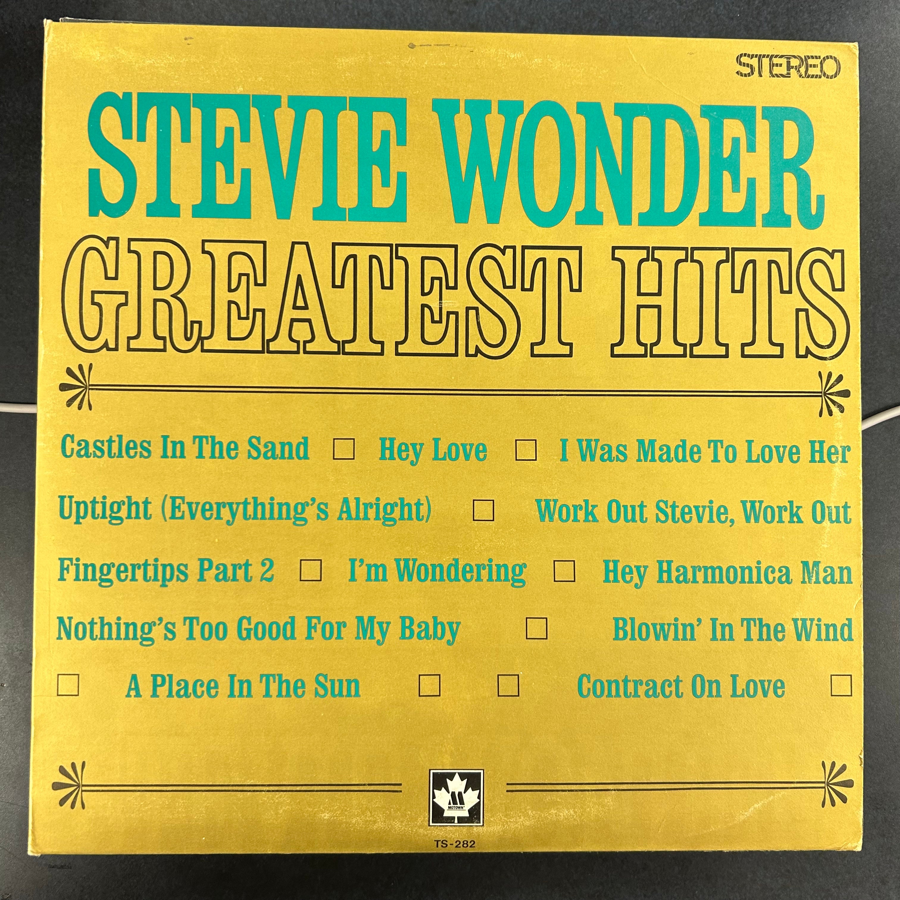 WONDER, STEVIE = GREATEST HITS (CDN 1970s REISSUE) (USED)