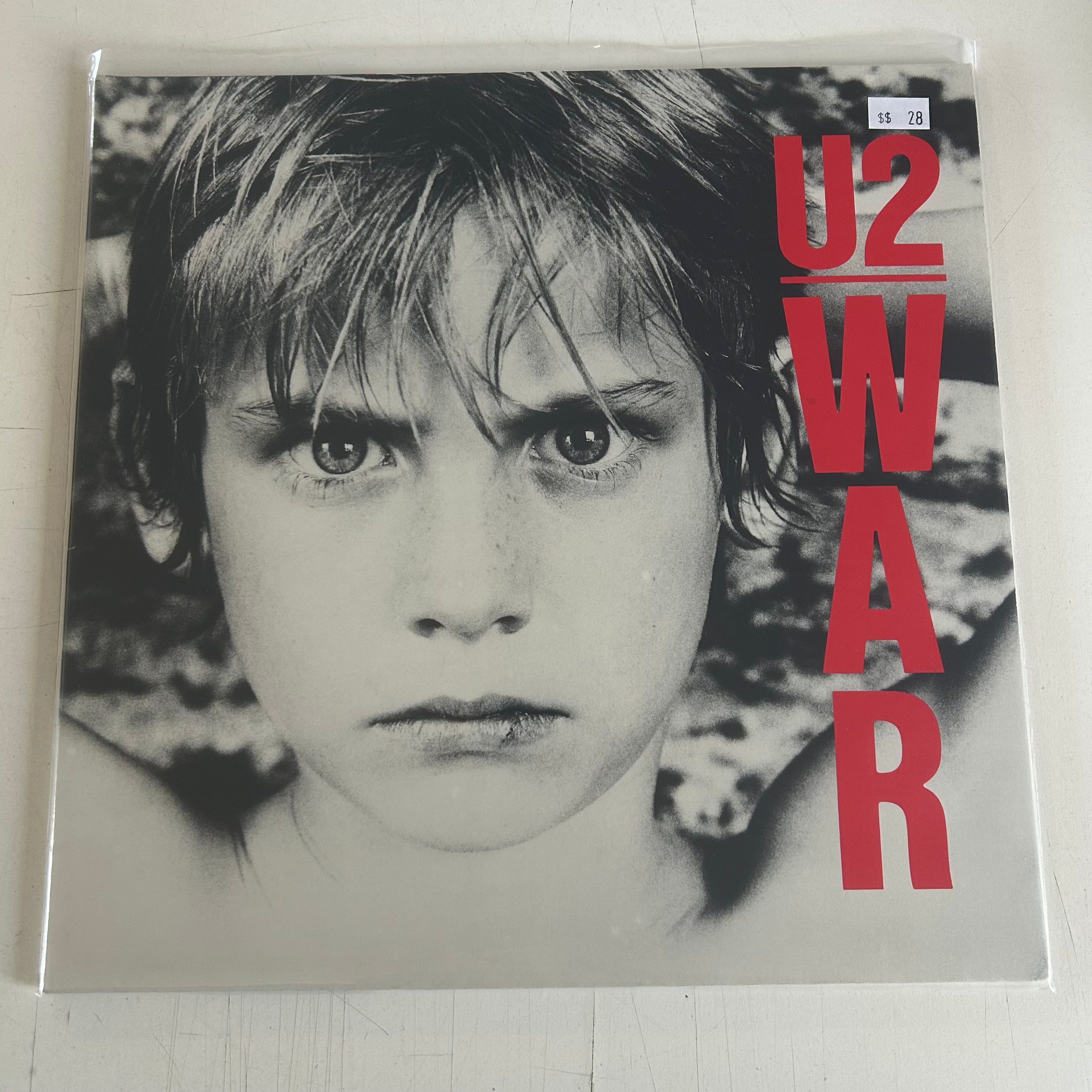 U2 = WAR (CDN 1983) (USED)