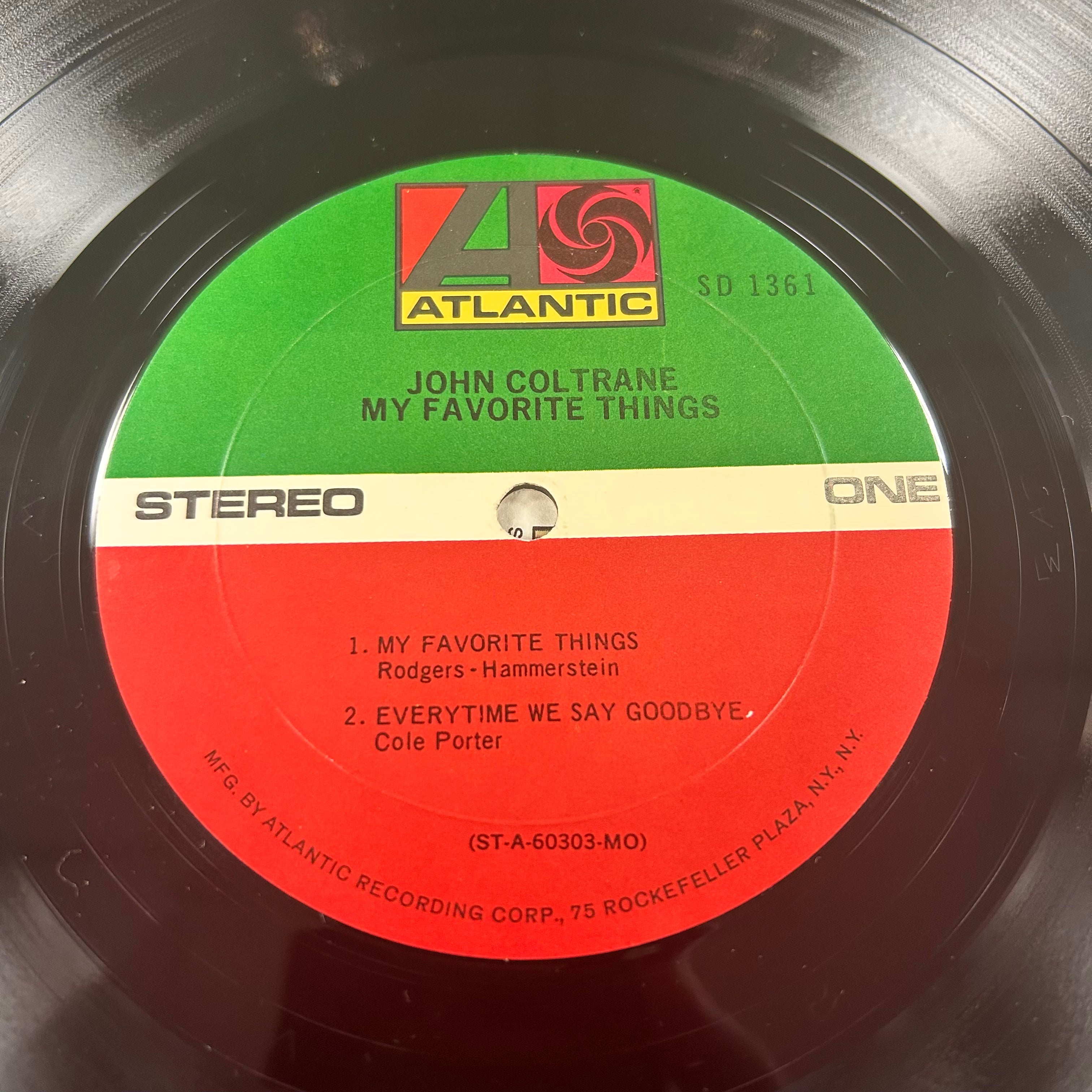 COLTRANE, JOHN = MY FAVORITE THING (USA 1973 REISSUE) (USED)