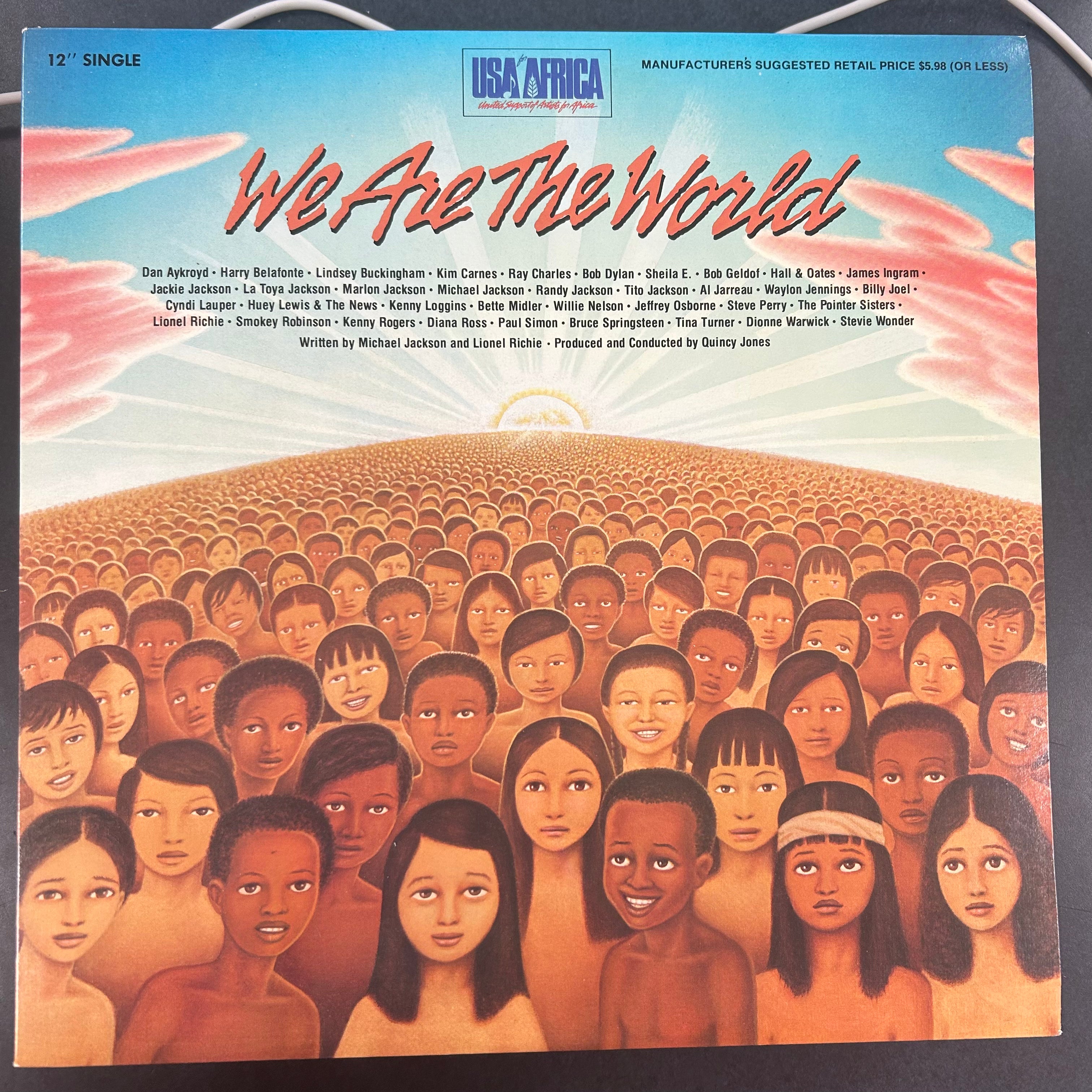 WE ARE THE WORLD (12 IN.) (CDN 1985) (USED)