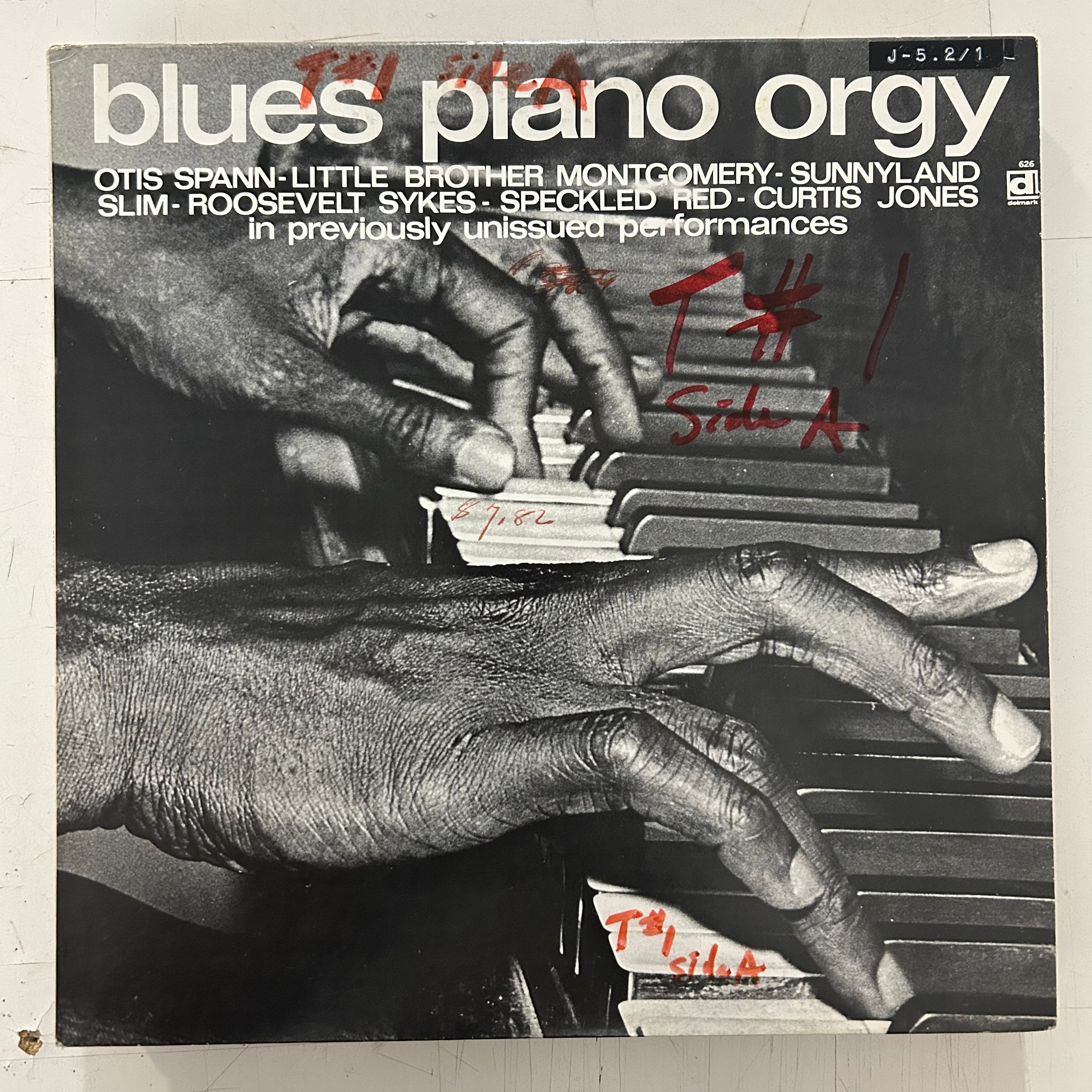 BLUES PIANO ORGY (US 1972) (USED) – Legend Records // Ottawa