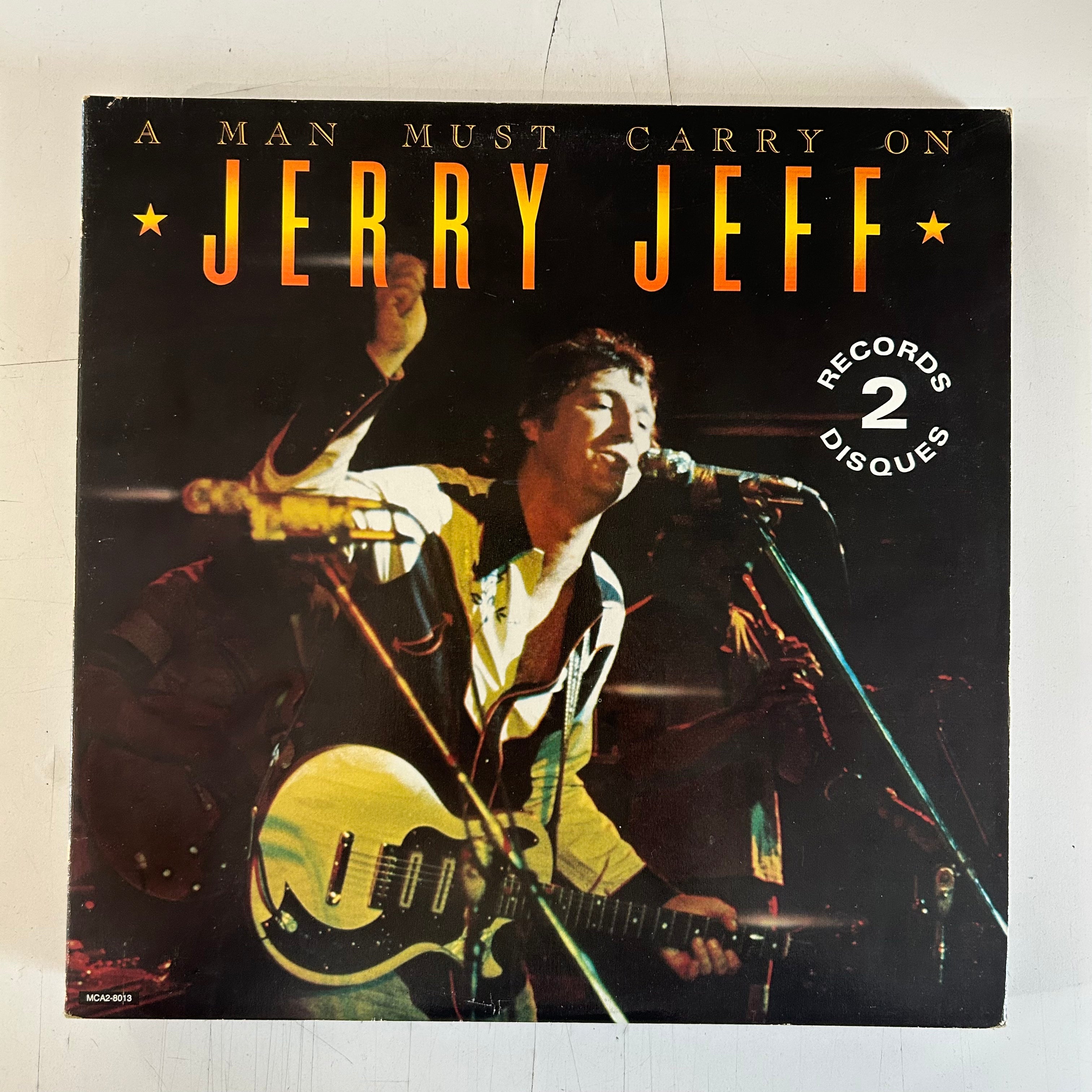 WALKER, JERRY JEFF = MAN MUST CARRY ON (CDN 1977) (USED)