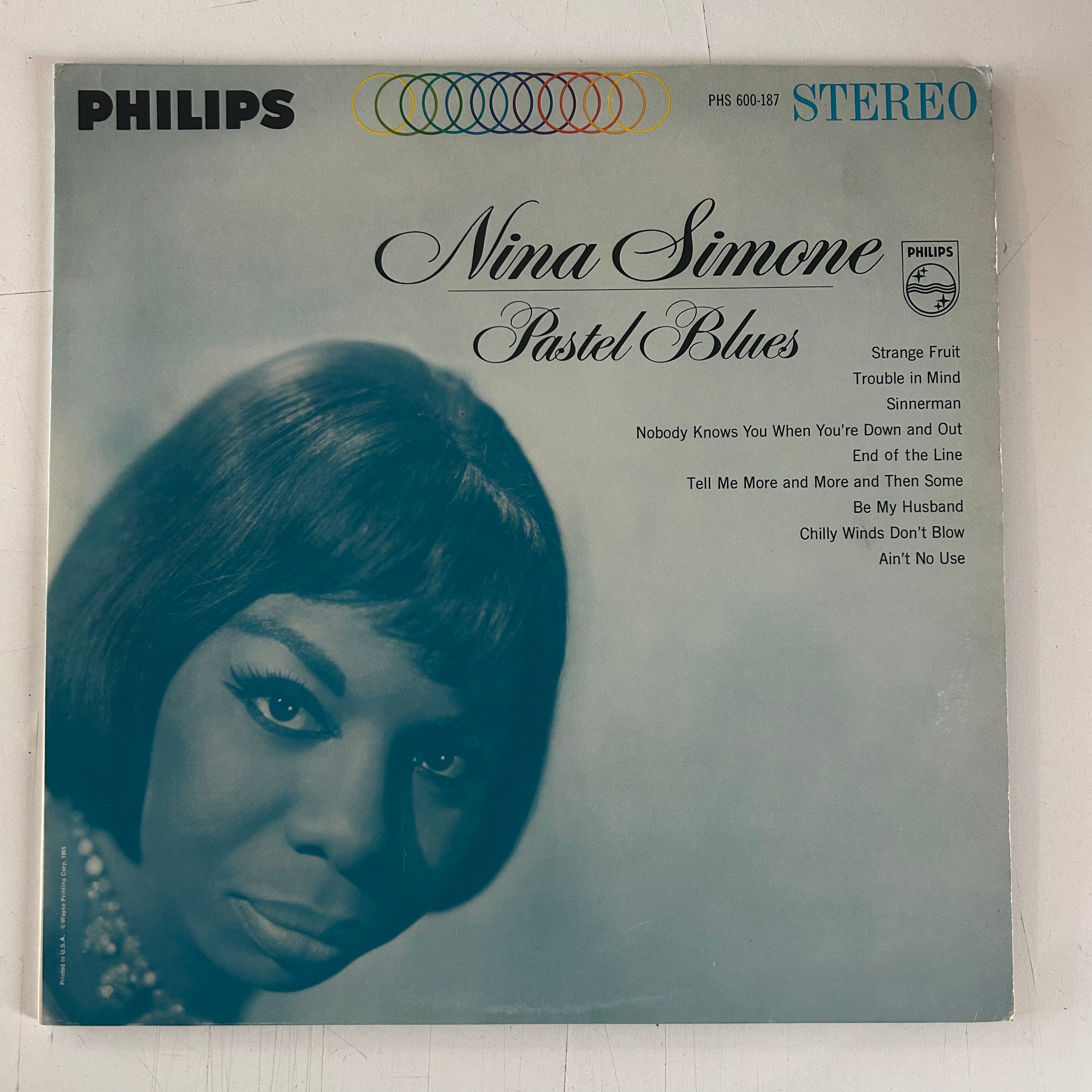 SIMONE, NINA = PASTEL BLUES [STEREO] (CDN 1965) (USED)