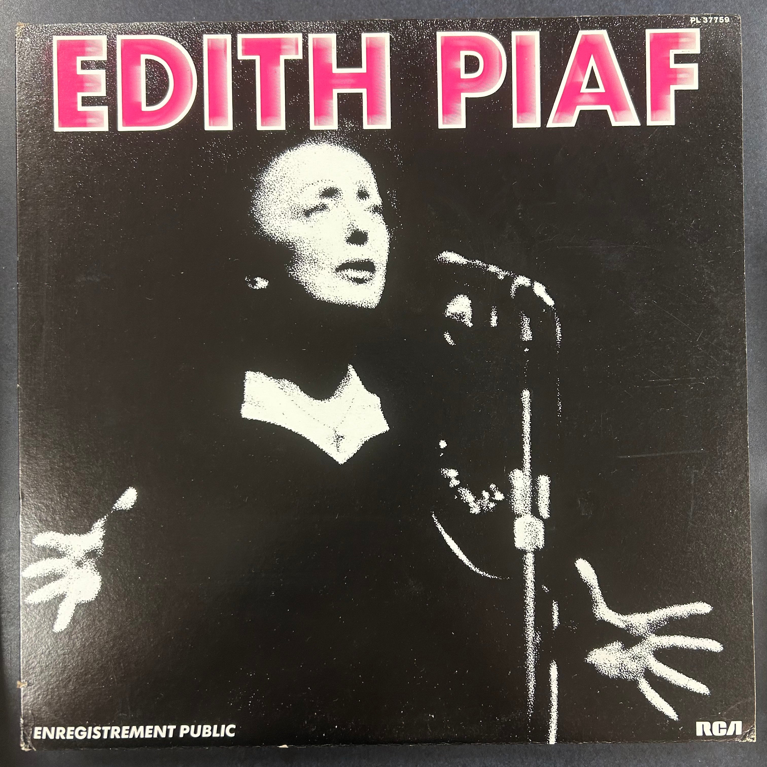 PIAF, EDITH = "ENREGISTREMENT PUBLIC" (CDN 1983) (USED)