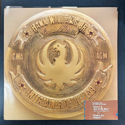 WILLIAMS, HANK JR. = GREATEST HITS : VOL. 3 (US 1989) (USED)