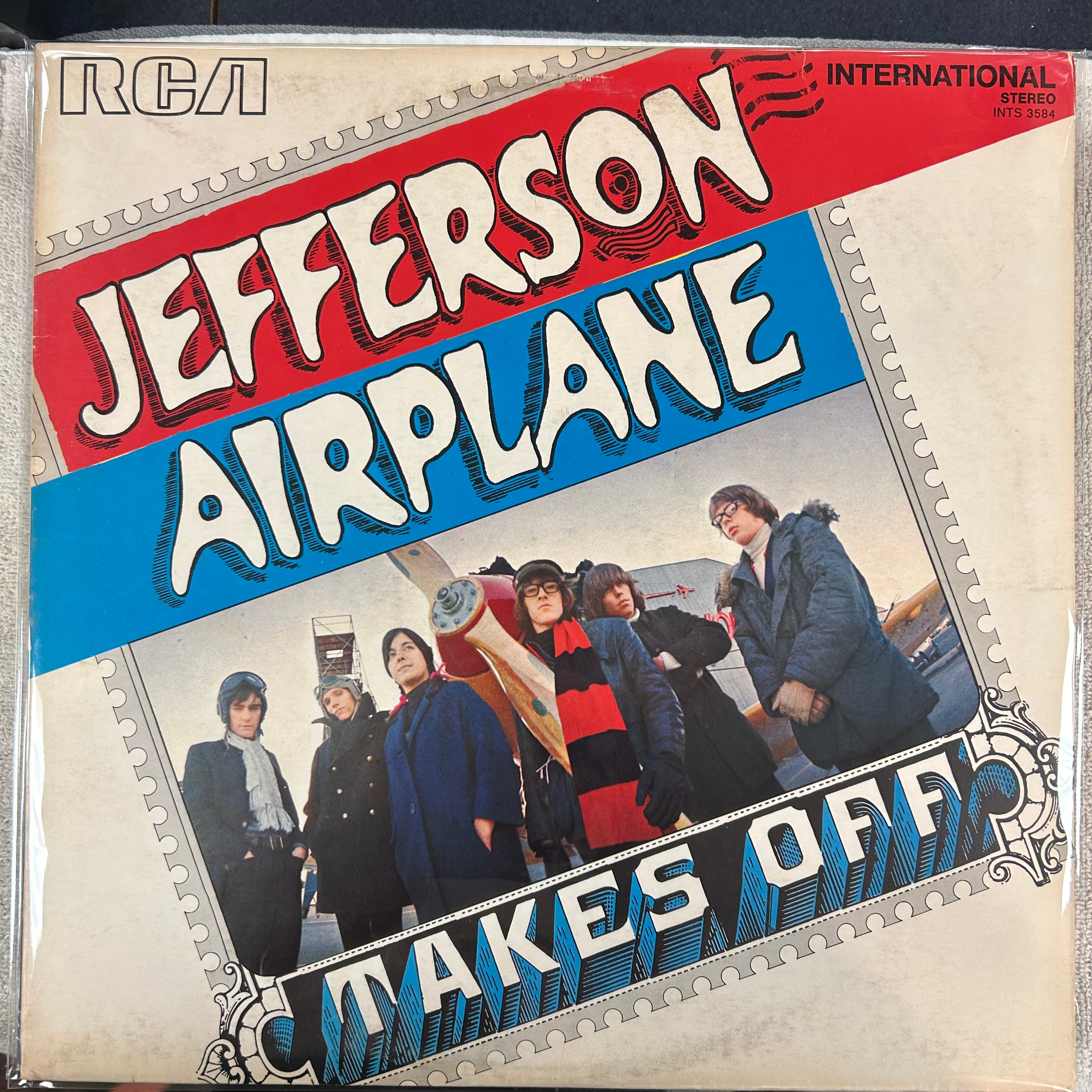 JEFFERSON AIRPLANE = TAKES OFF (ITALY 1974 REISSUE) (USED)