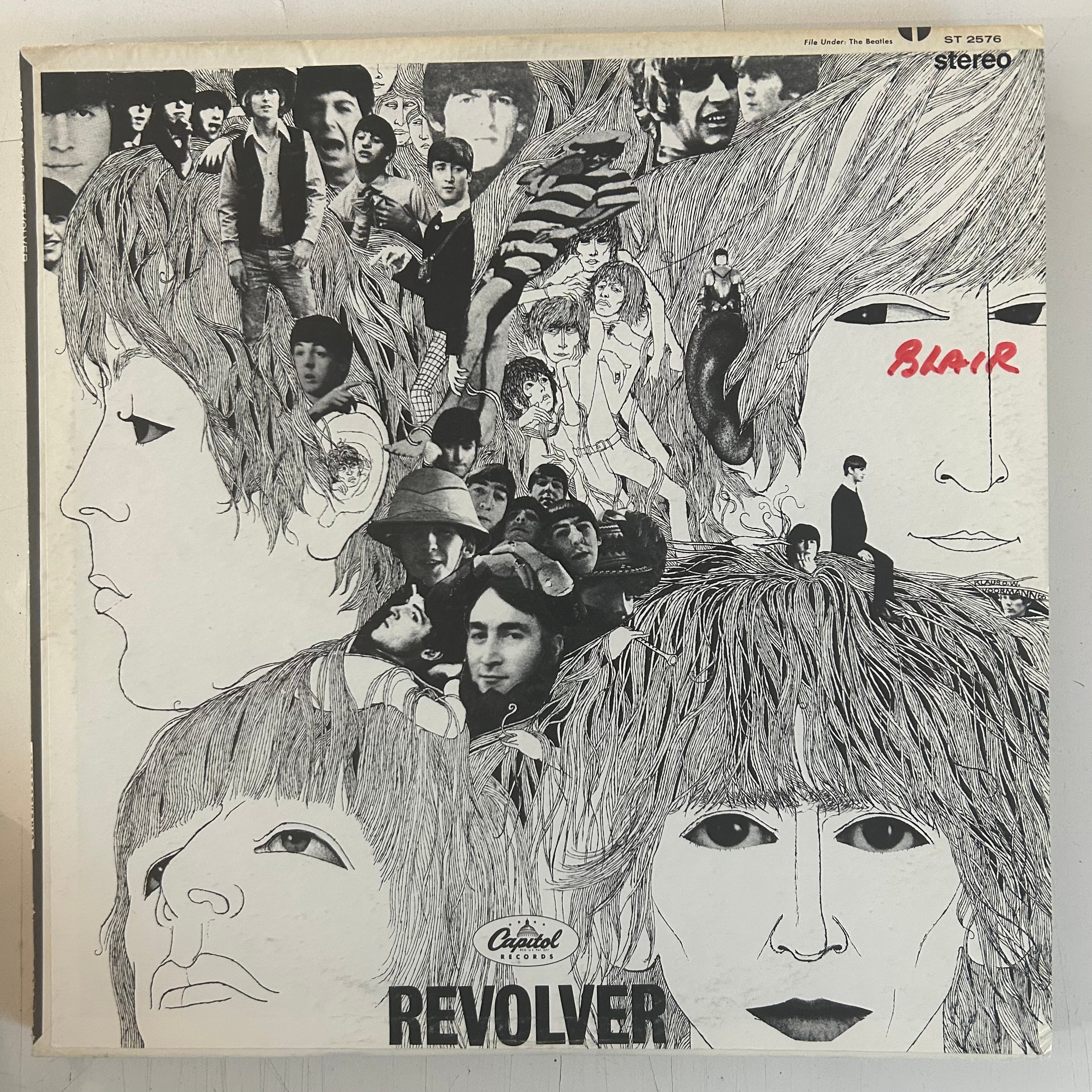 BEATLES = REVOLVER [APPLE LABEL] (USA 1971) (USED)