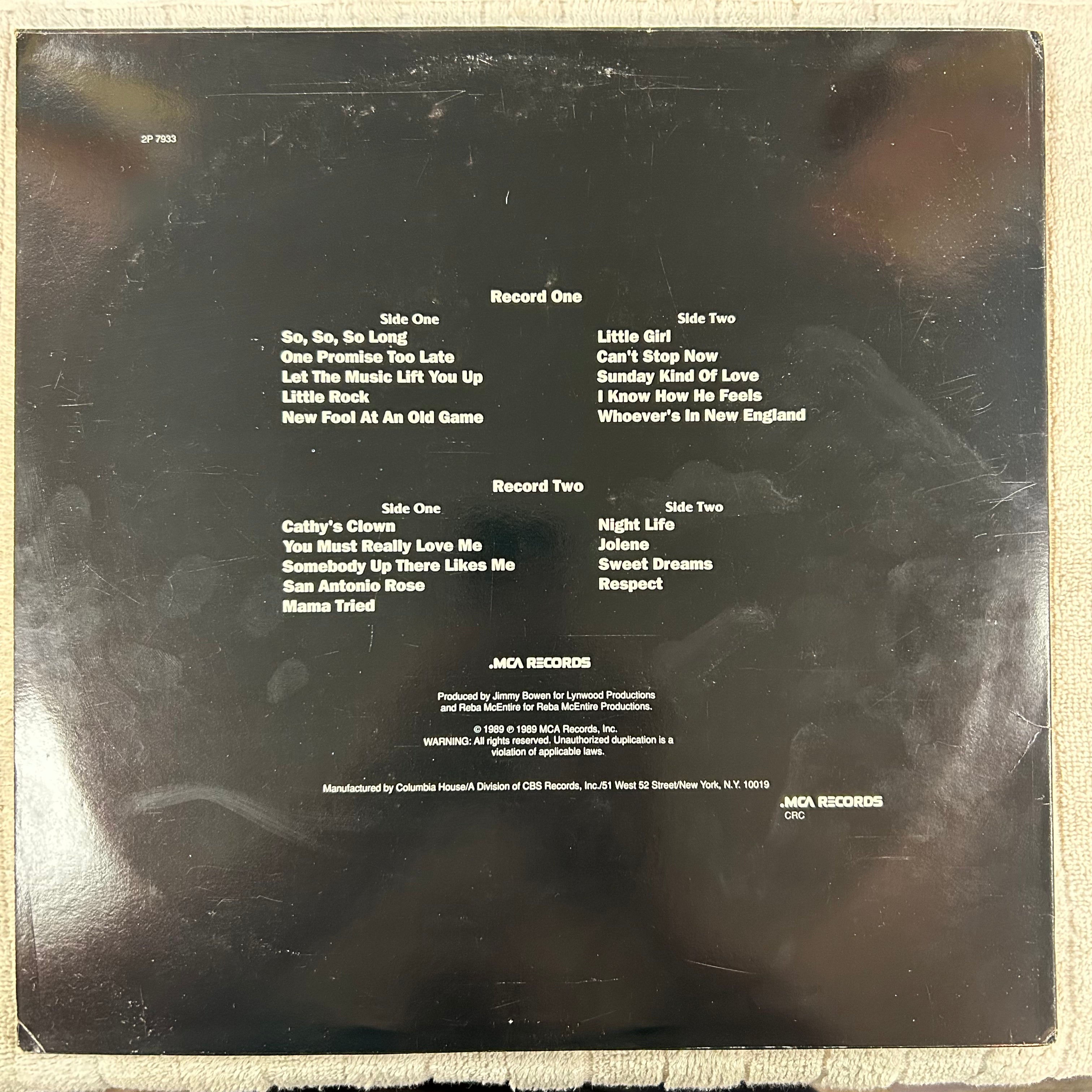 MCENTIRE, REBA = LIVE (US 1989) (USED)