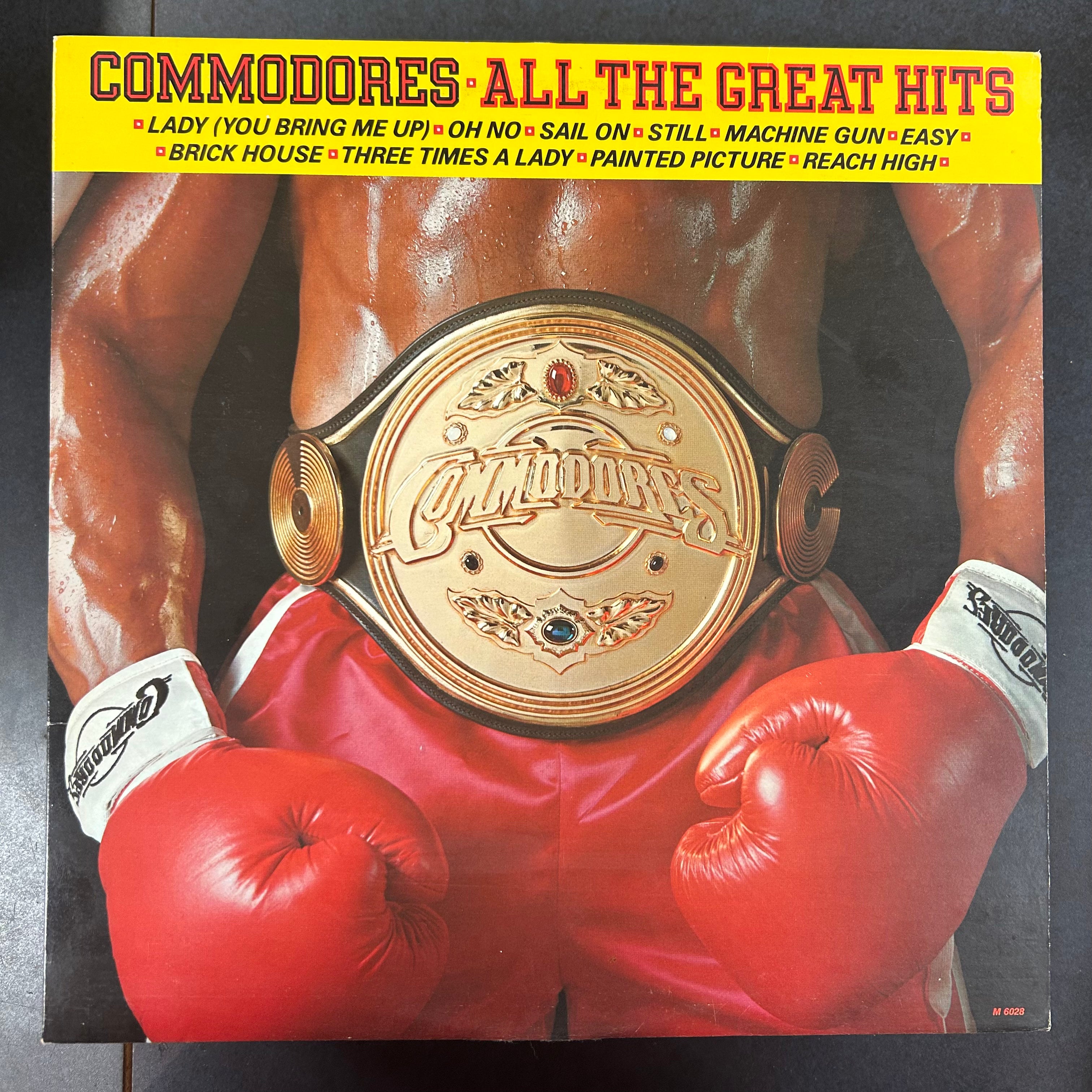 COMMODORES = ALL THE GREAT HITS (CDN 1982) (USED)