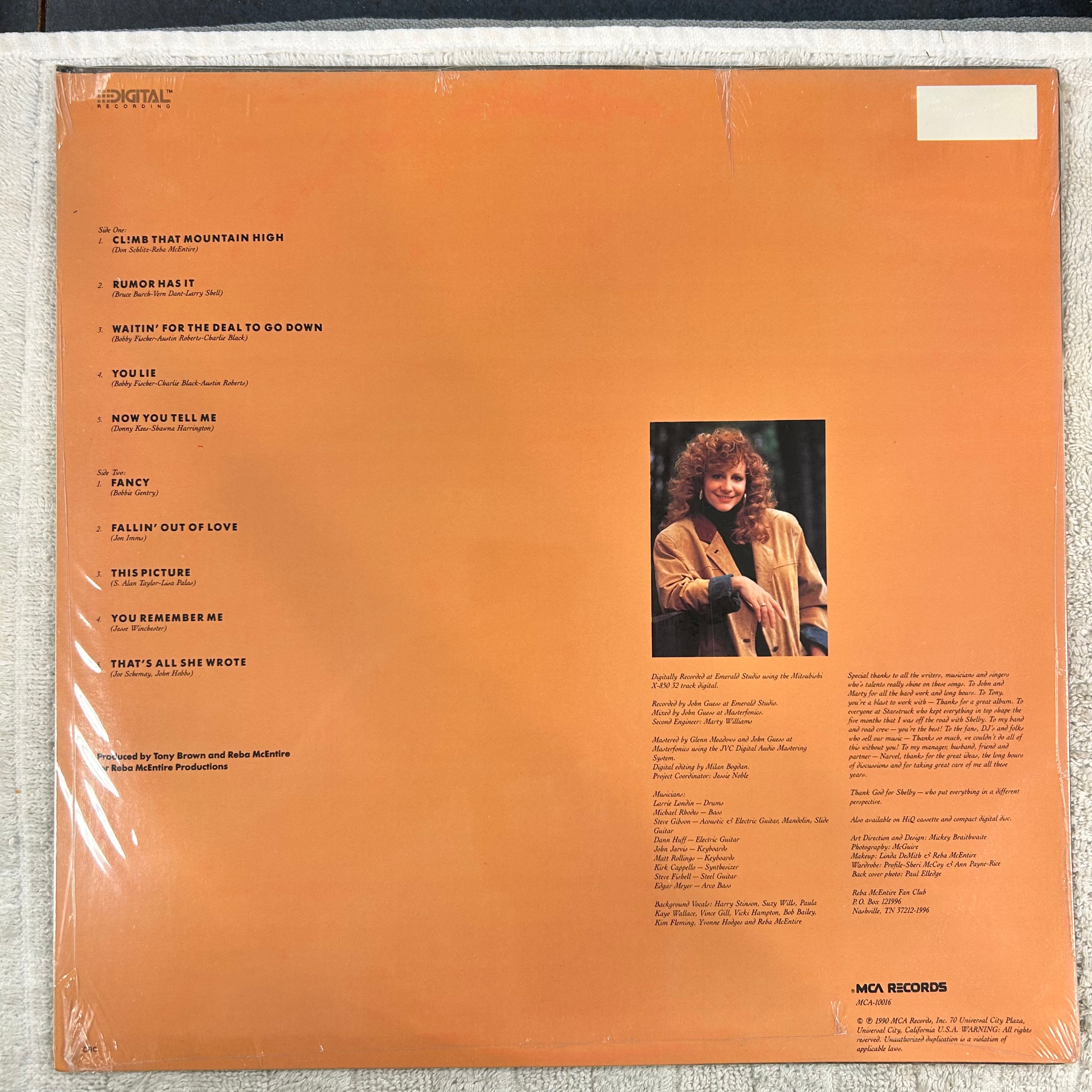 MCENTIRE, REBA = RUMOR HAS IT (US 1990) (SEALED)