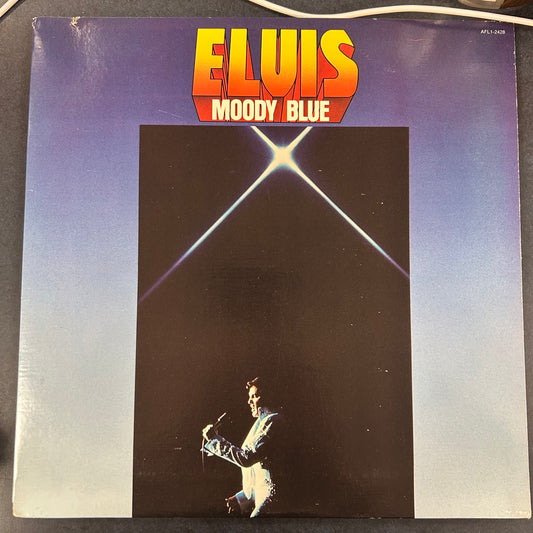 PRESLEY, ELVIS = MOODY BLUE (BLUE WAX) (CDN 1977) (USED)