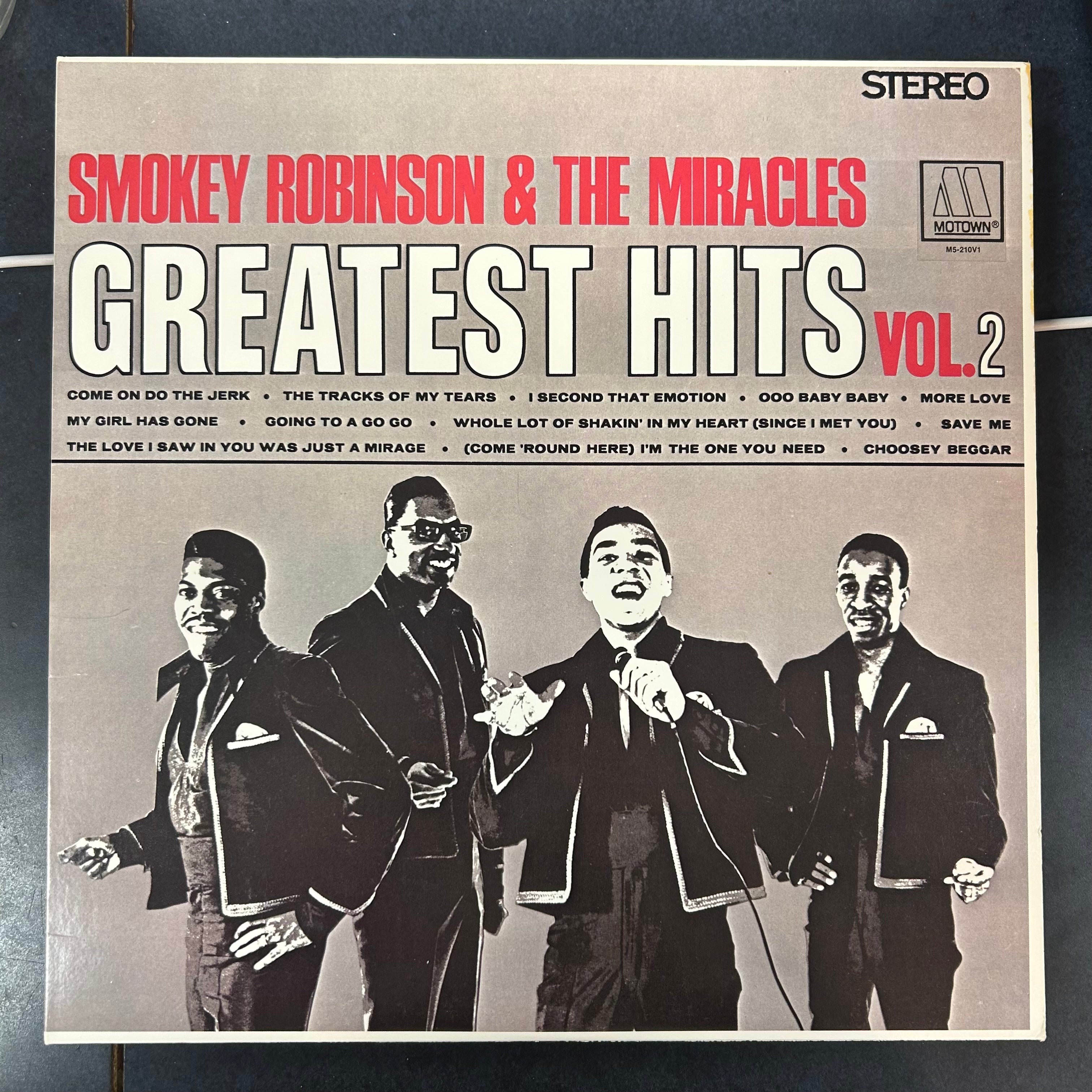 ROBINSON, SMOKEY & THE MIRACLES = GREATEST HITS, VOL. 2 (CDN 1970s REISSUE) (USED)