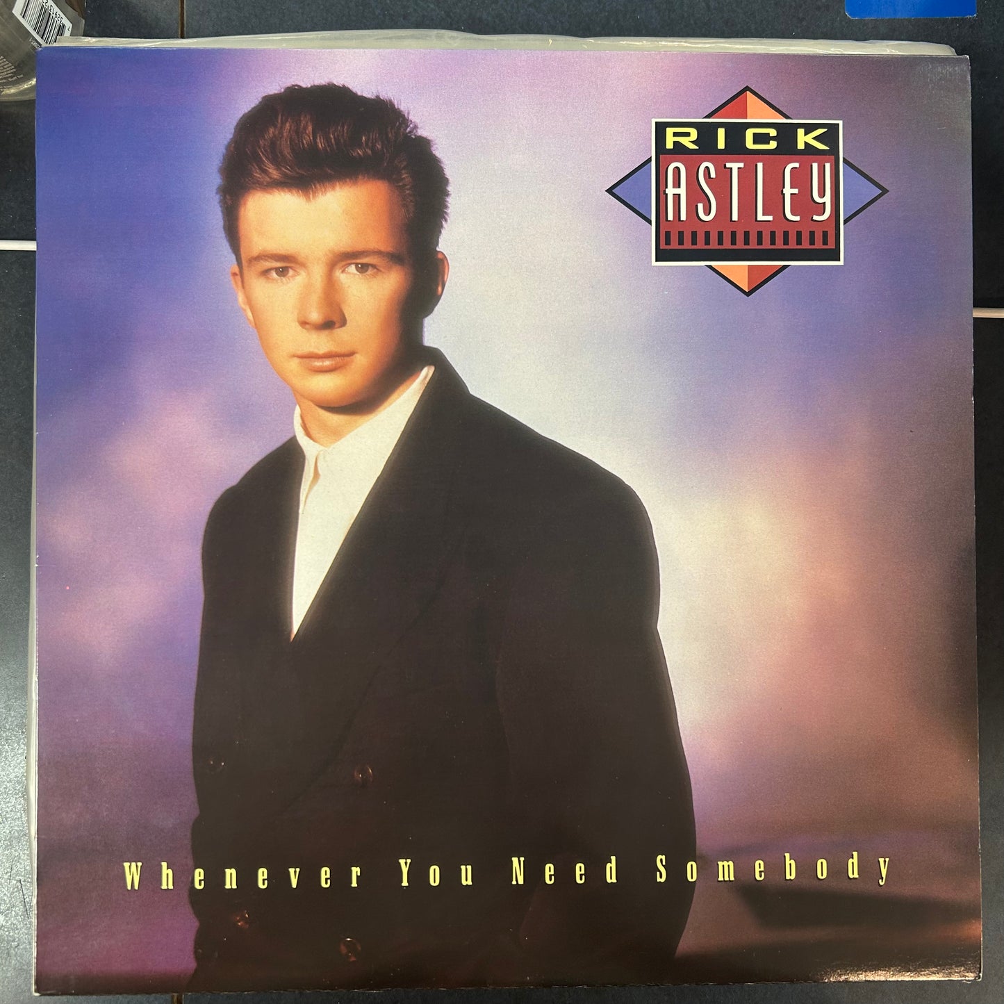 ASTLEY, RICK = WHENEVER YOU NEED SOMEBODY (CDN 1987) (USED)