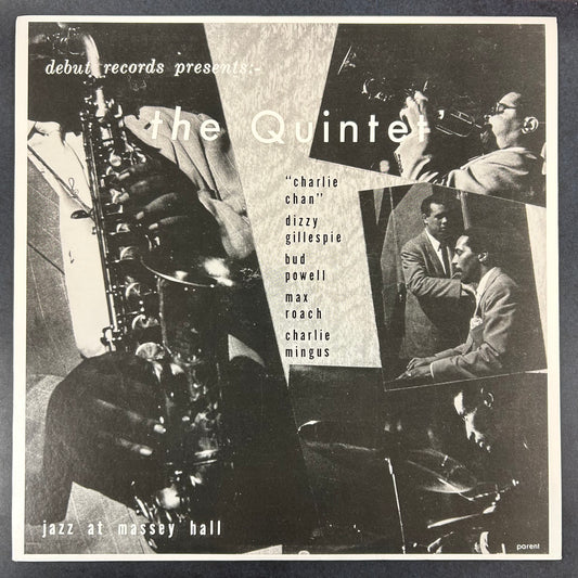 QUINTET = JAZZ AT MASSEY HALL (US 2015/CLEAR) (USED)